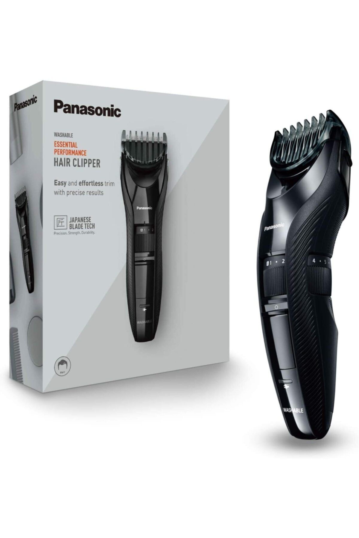 Panasonic Er-gc53 Saç Kesme Makinesi, Yıkanabilir, Siyah