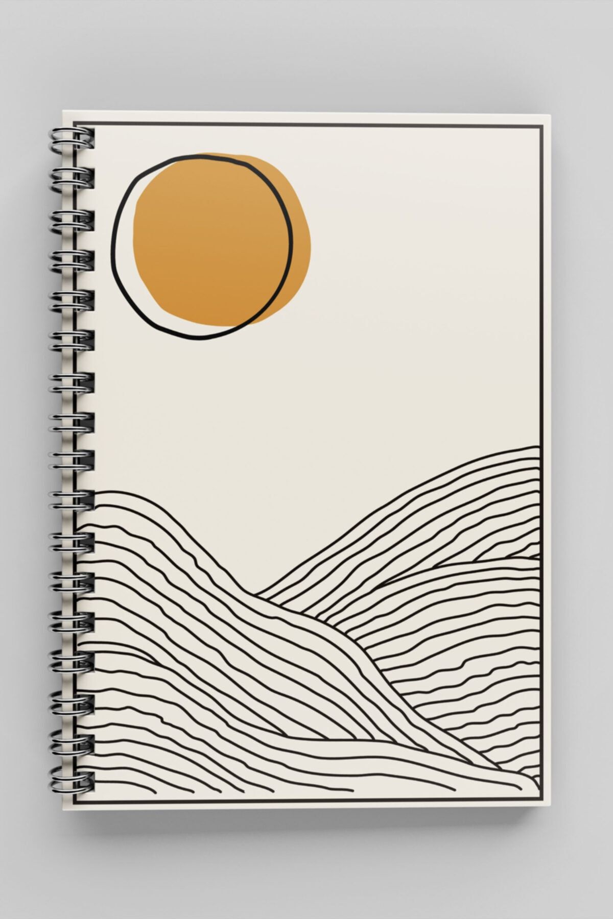 Apeirona | Limitless Art Günlük Planlayıcı Tarihsiz Ajanda | 90 Sayfa | Sert Karton Kapak | Çelik Spiral