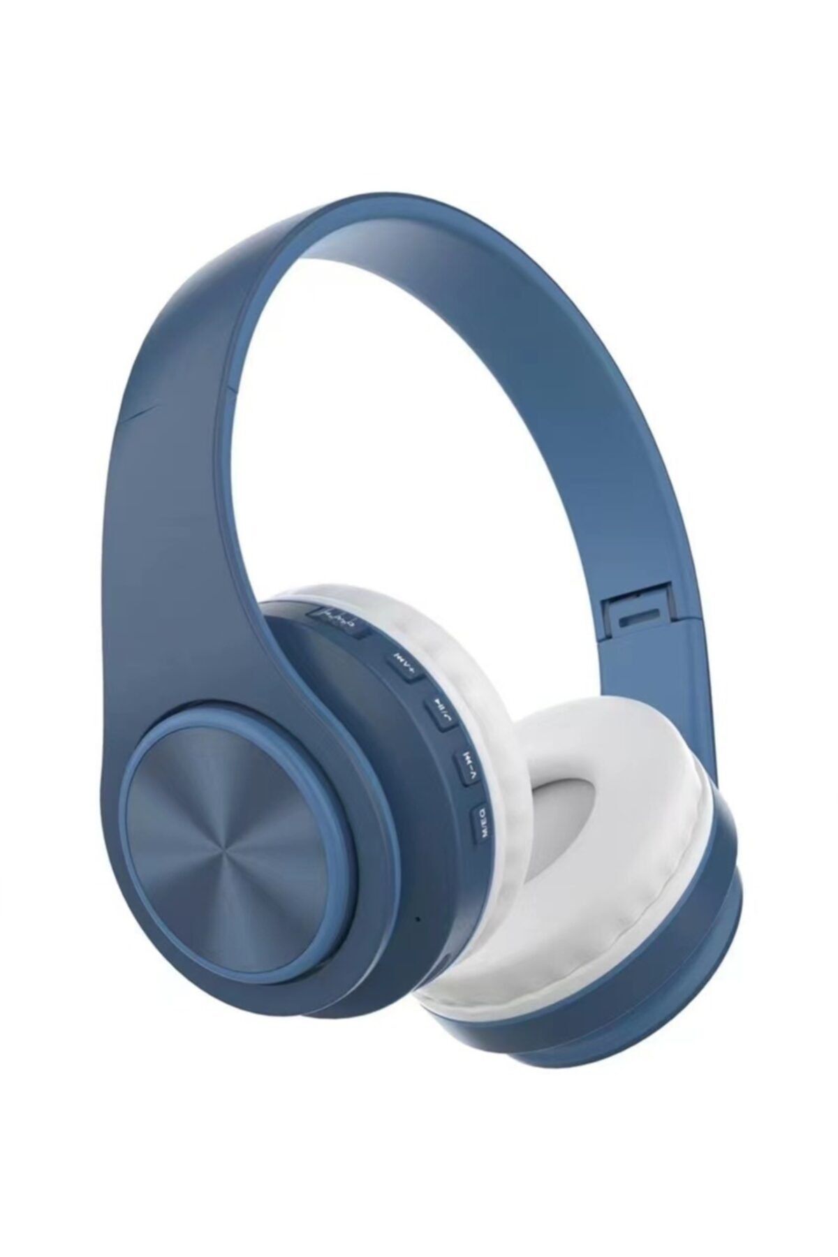 BEBTECH T47 Kulaküstü/kafaüstü Wireless Bluetooth Kulaklık Lacivert