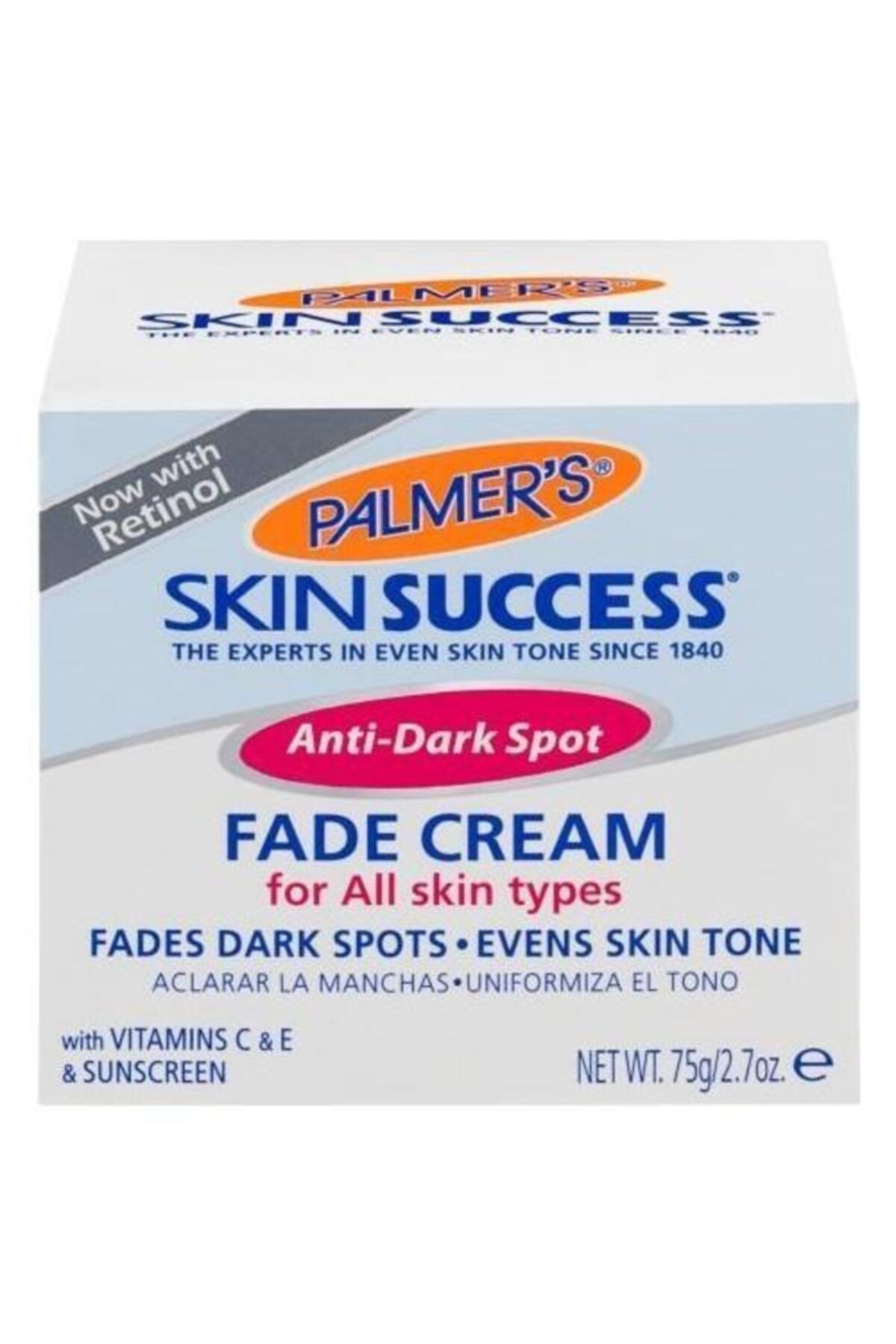 PALMER'S Lekelere Karşı Bakım Kremi - Anti Dark Spot Fade Cream Fades Dark 75 g 010181075001