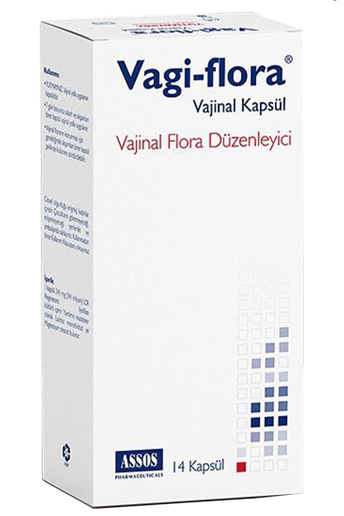 Assos Vagi-flora Vajinal Flora Düzenleyici 14 Kapsül