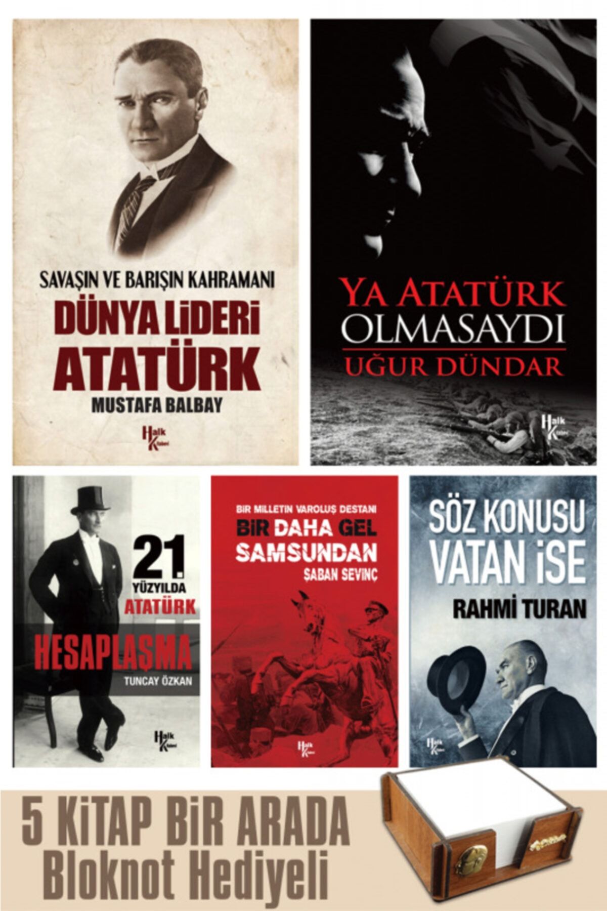 Halk Kitabevi İyi Ki Varsın Atatürk - Kitap Seti