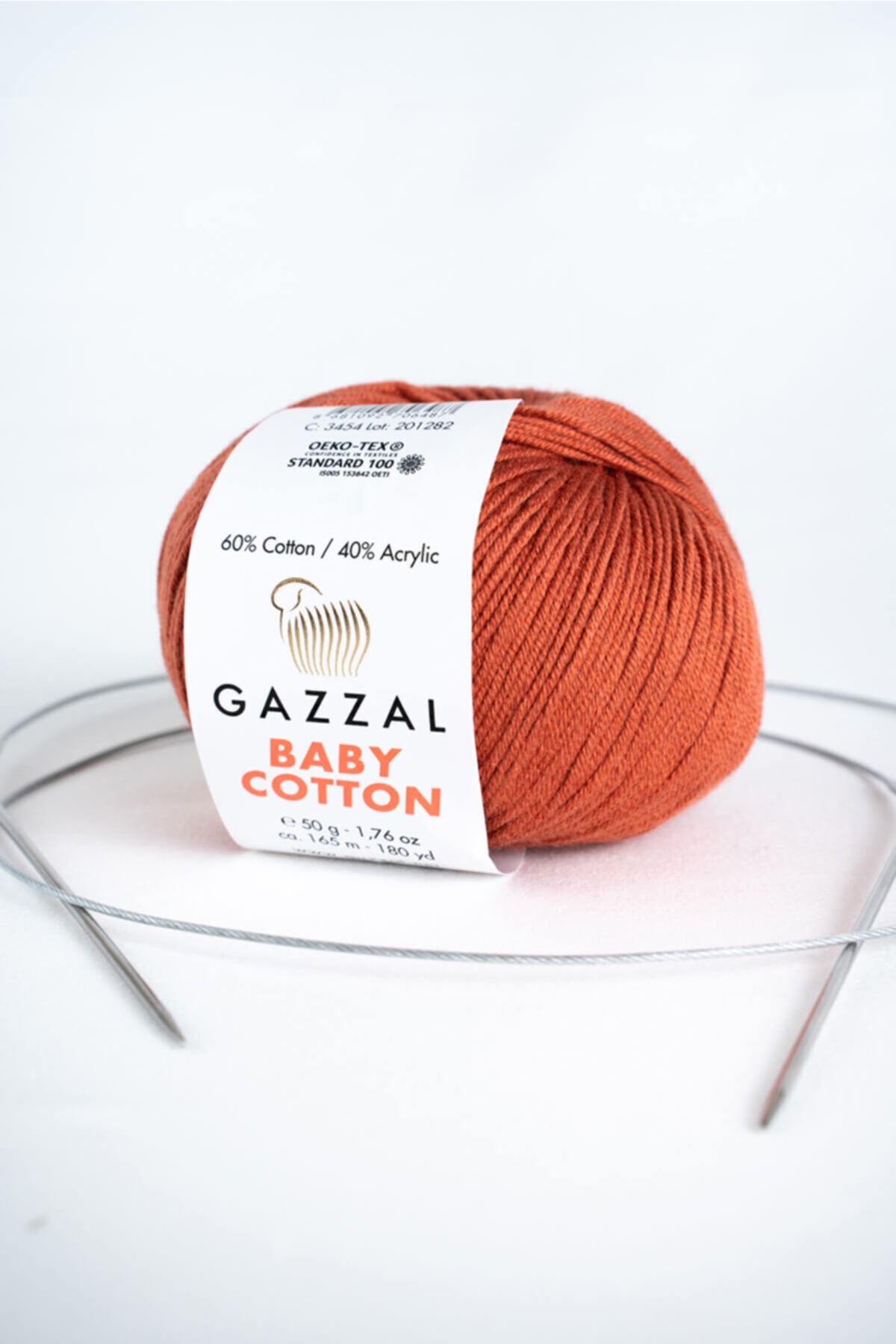 Gazzal Baby Cotton Amigurumi, Punch El Örgü Ipligi, 50 gr (3454)