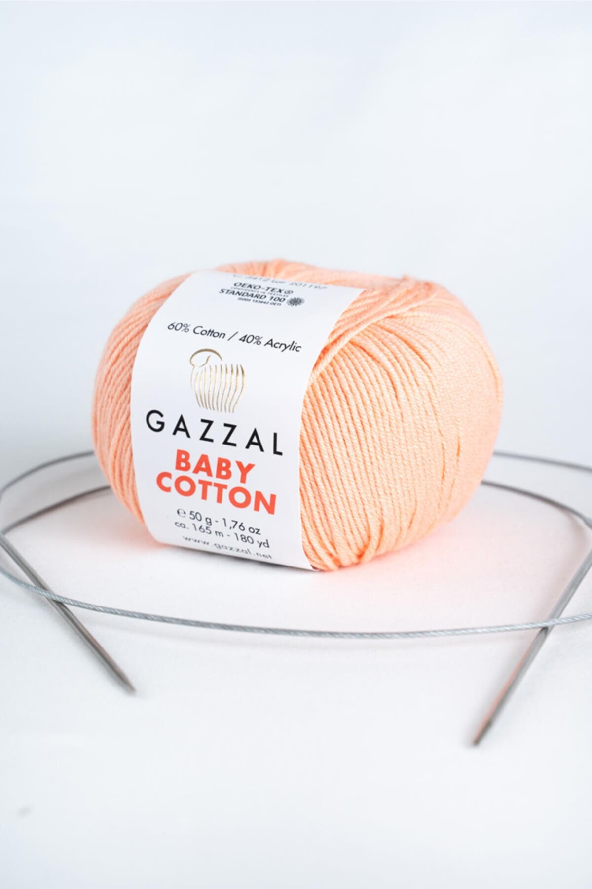 Gazzal Baby Cotton Amigurumi Punch El Örgü Ipligi, 50 gr (3412)