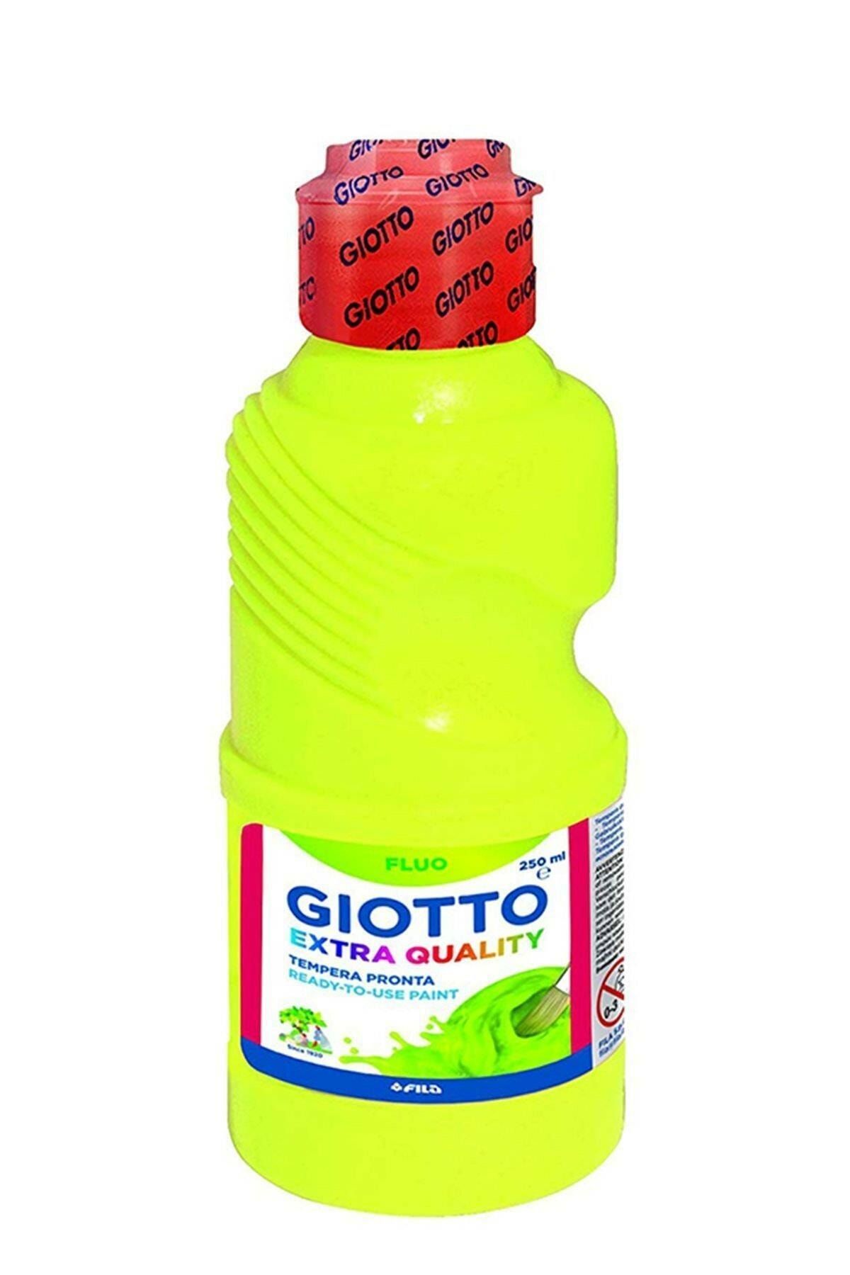 Giotto Fluo - Neon Guaj Boya 250 ml. FOSFORLU SARI