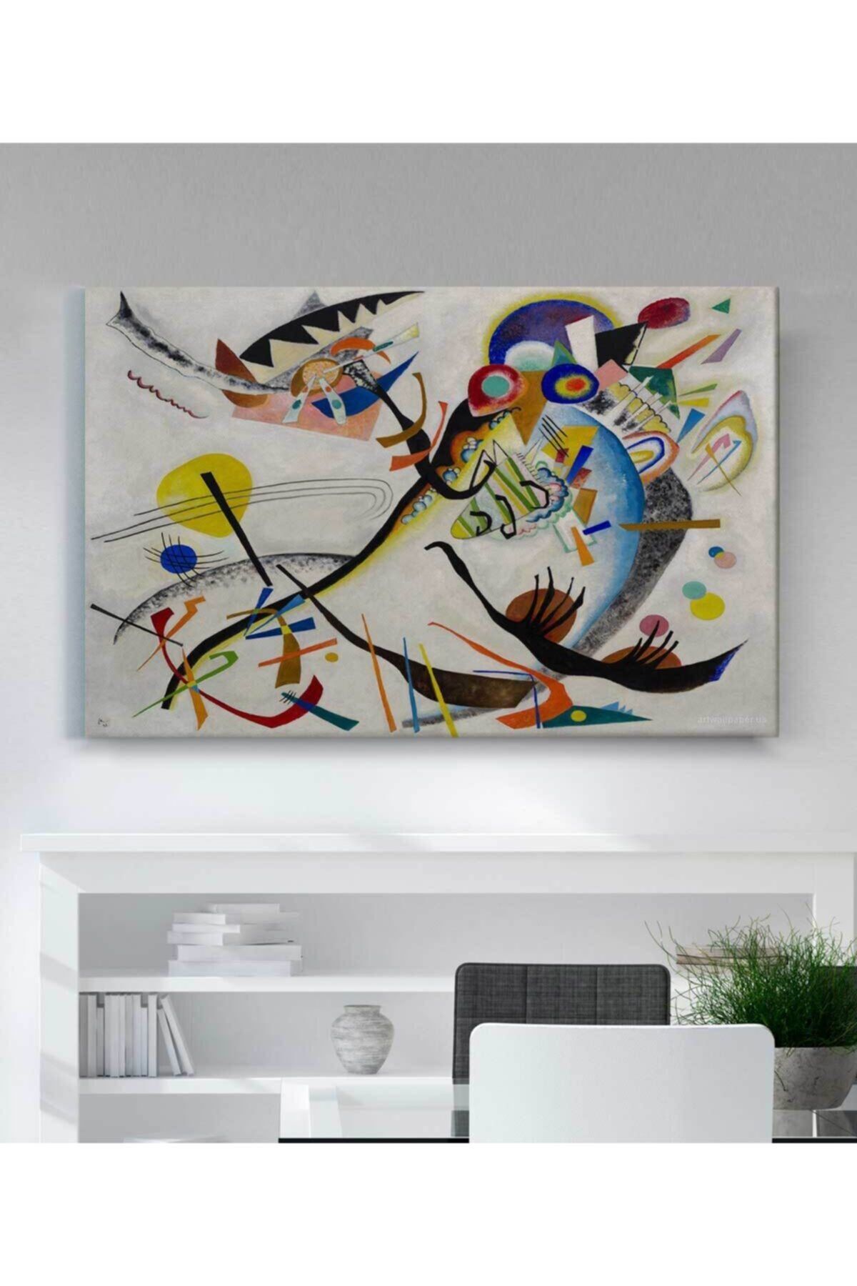 StellaStore Kandinsky Ve Malevich'in Geometrisi Kanvas Tablo