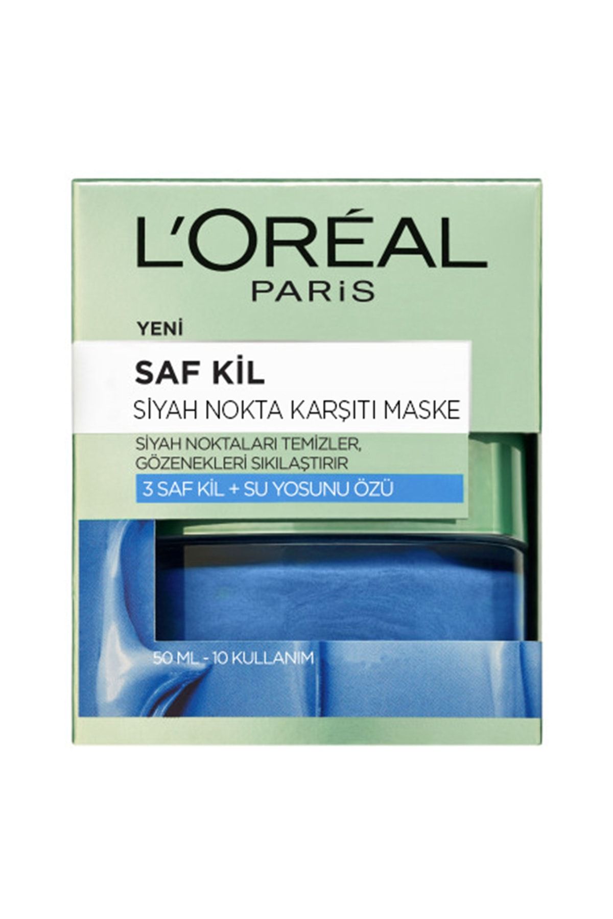 L'Oreal Paris Saf Kil Siyah Nokta Karşıtı Maske