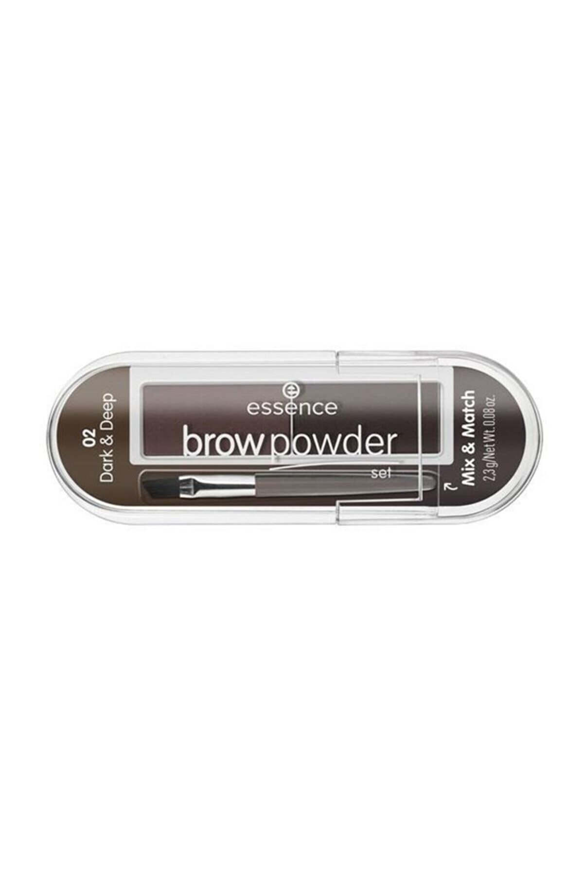 Essence Brow Powder - Kaş Farı No: 02 Dark/ Deep