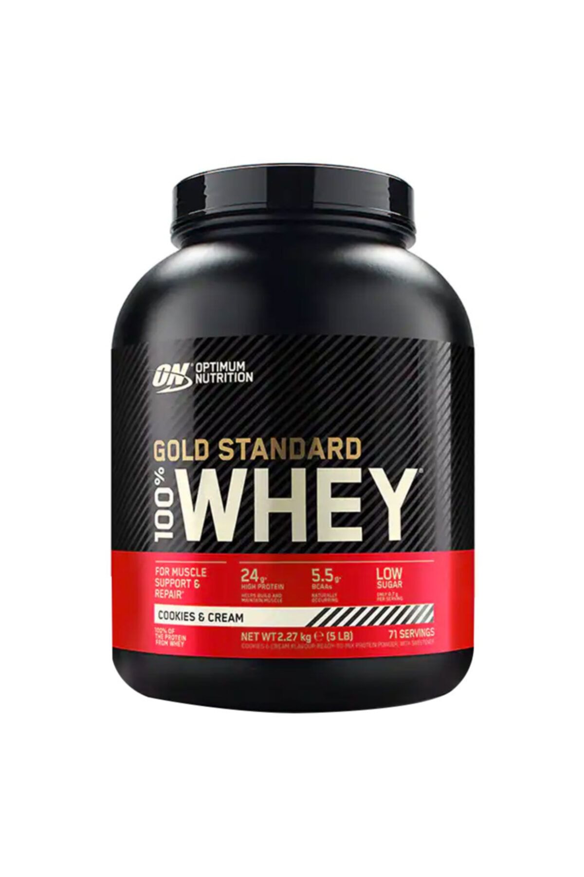 Optimum Nutrition Kurabiye Gold Standard Whey Protein Tozu 2273 gr