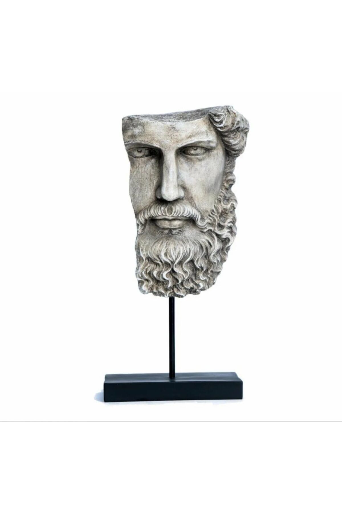 saksı deposu Zeus Yarım Yüz Heykeli