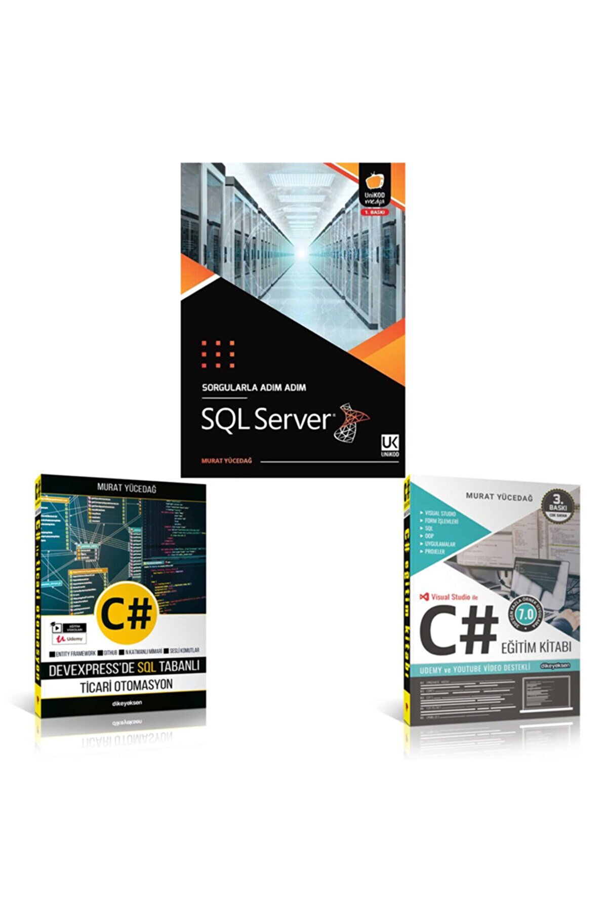 Ninnimo C# Eğitim Kitabı+c# Ile Devexpress'de Sql Tabanlı Ticari Otomasyon+sorgularla Adım Adım Sql Server