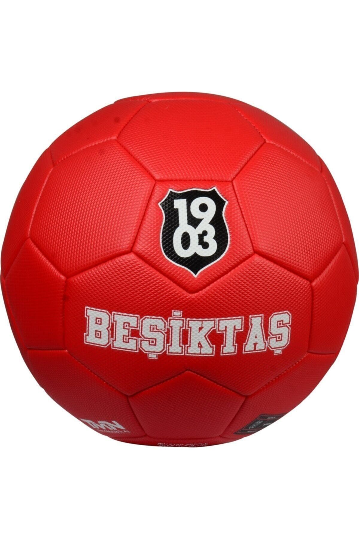 Timon Beşiktaş Orjinal Lisanslı Futbol Topu - Kırmızı