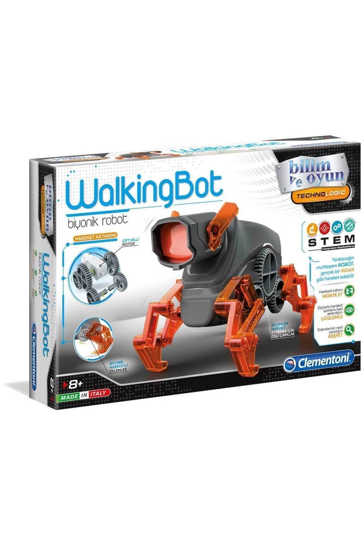 Clementoni Marka: Clementoni 64441 Walkingbot Robotik Laborutavarı Bilim ve Oyun +8 Yaş