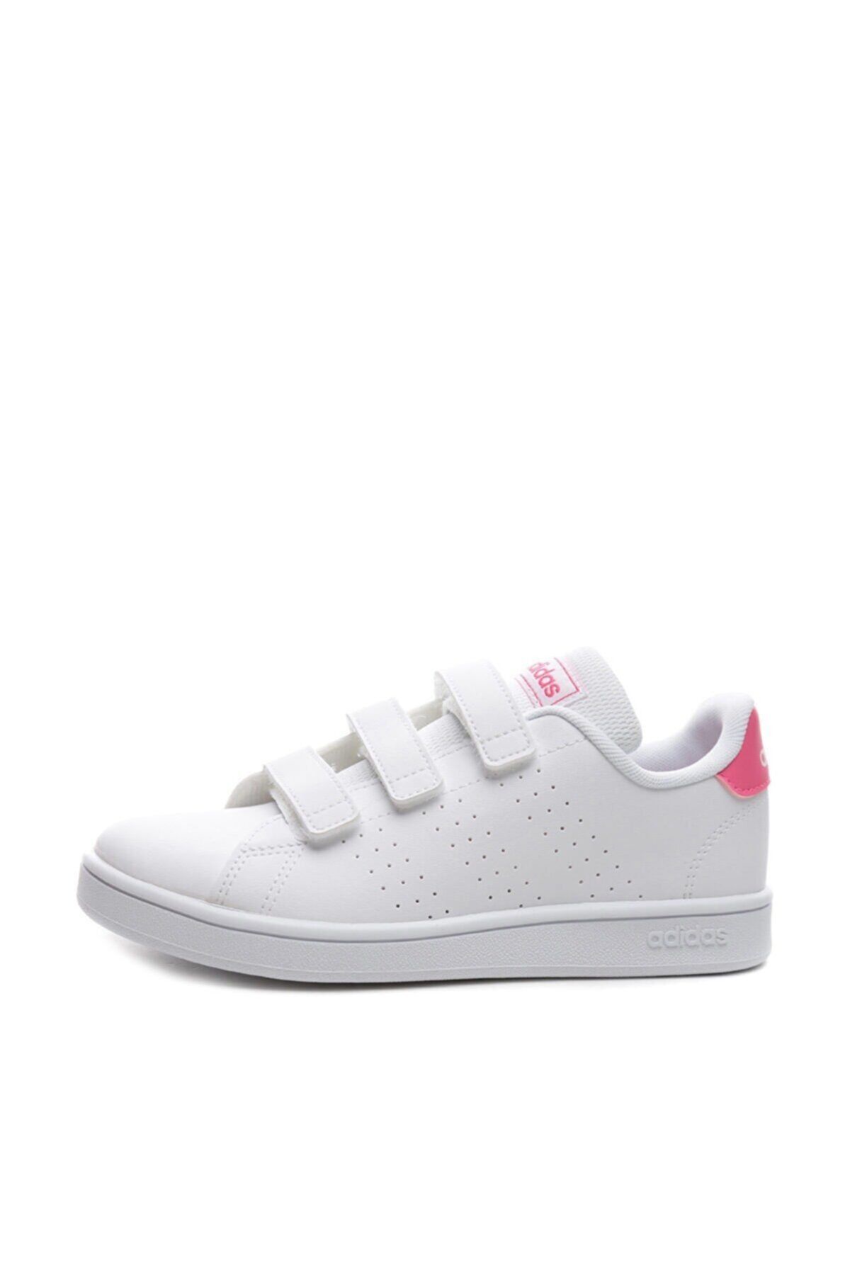 adidas Advantage Beyaz Kız Çocuk Sneaker Ayakkabı 100481652 Ef0221-c