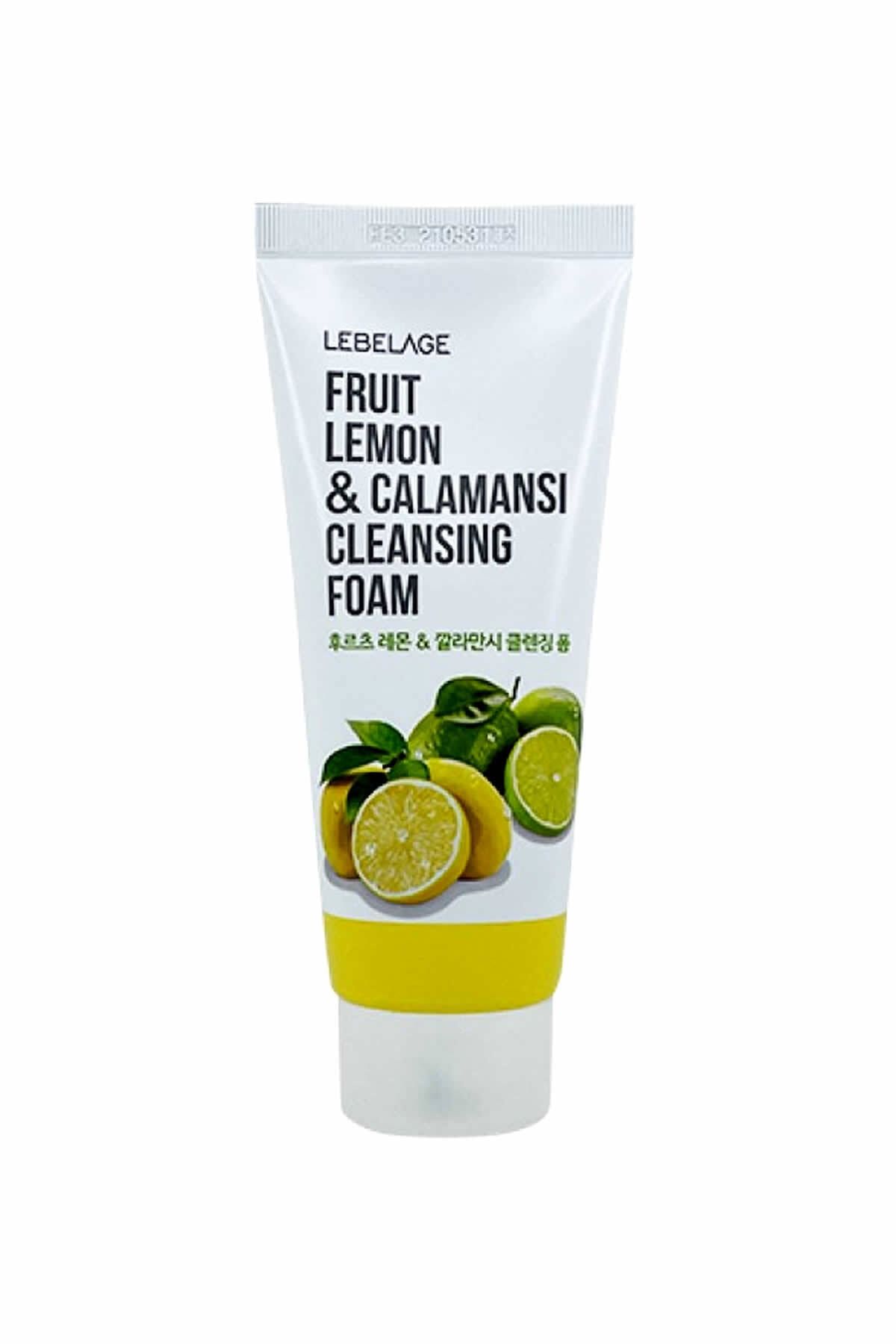 LEBELAGE Doğal Meyve Içeriği Lemon & Calamansi Yatıştırıcı Temizleyici Köpük Fruit Cleansing Foam