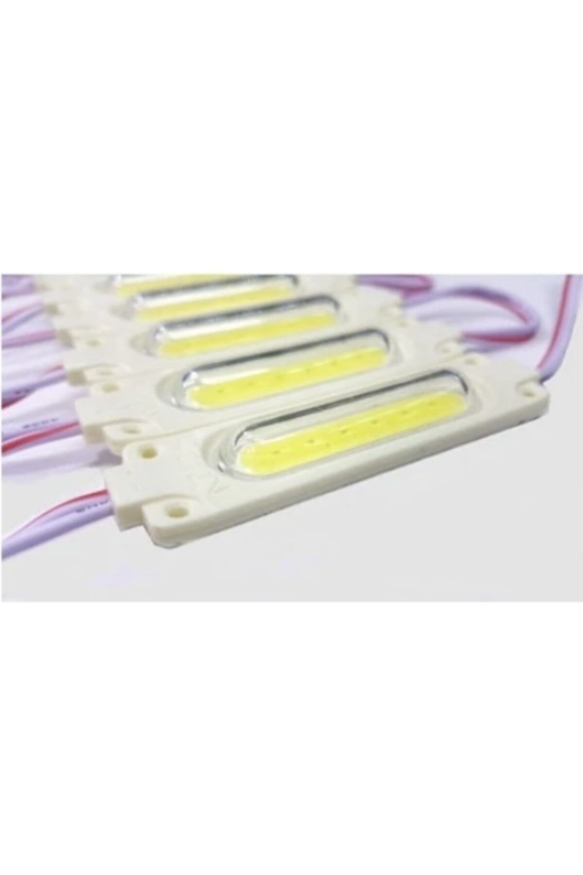 Hazar Led Cob Led Modül Lensli 2 Watt 12 Volt Amber (SARI) (10 ADET)