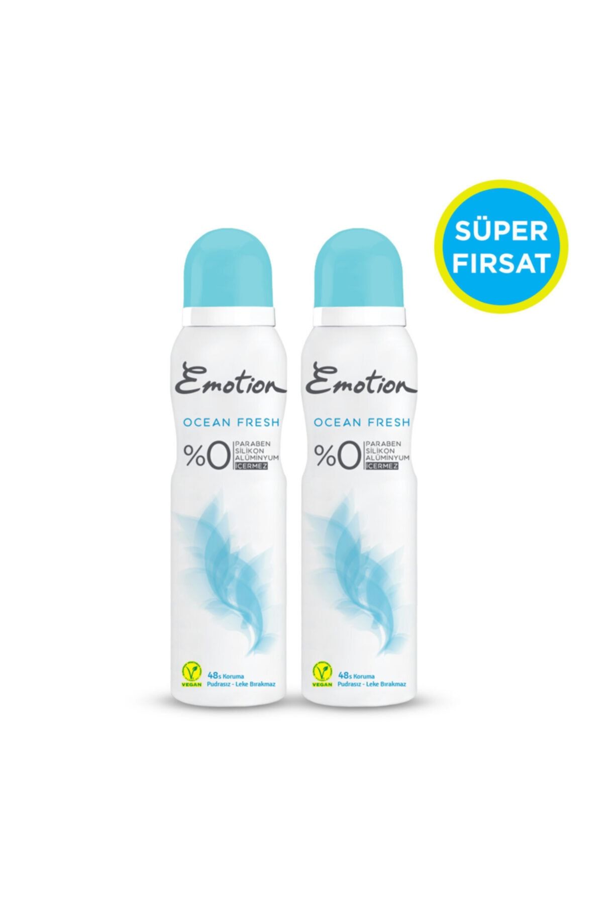 Emotion Ocean Fresh 2'li Kadın Deodorant 2x150ml