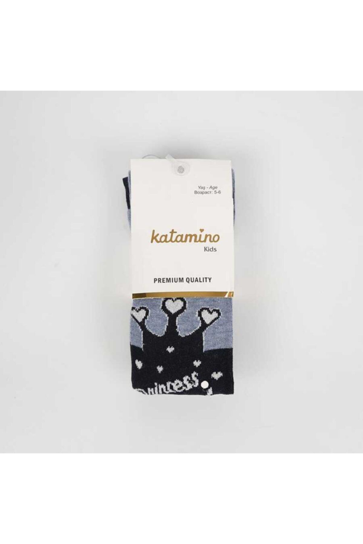 Katamino Prenses Kız Çocuk Pamuklu Külotlu Çorap
