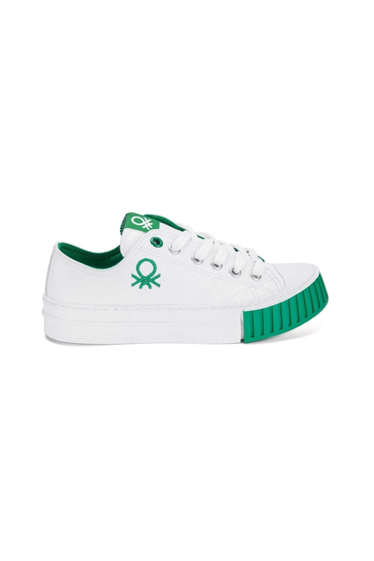 Benetton Yeşil - United Colors Of 30532 Kadın Ayakkabı