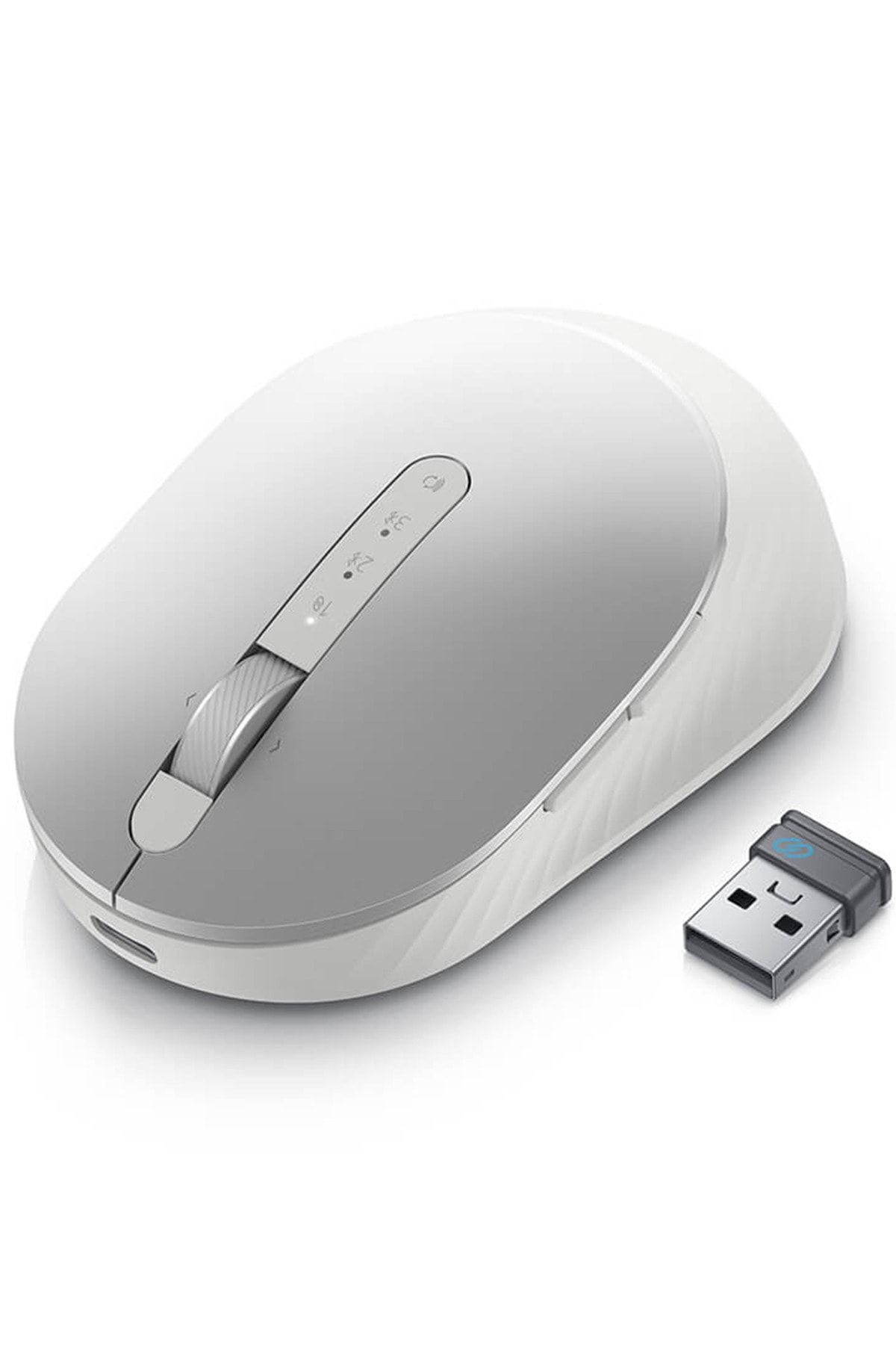Dell Premier MS7421W Şarj Edilebilir Bluetooth Kablosuz Mouse Platin Gümüş 570-ABLO