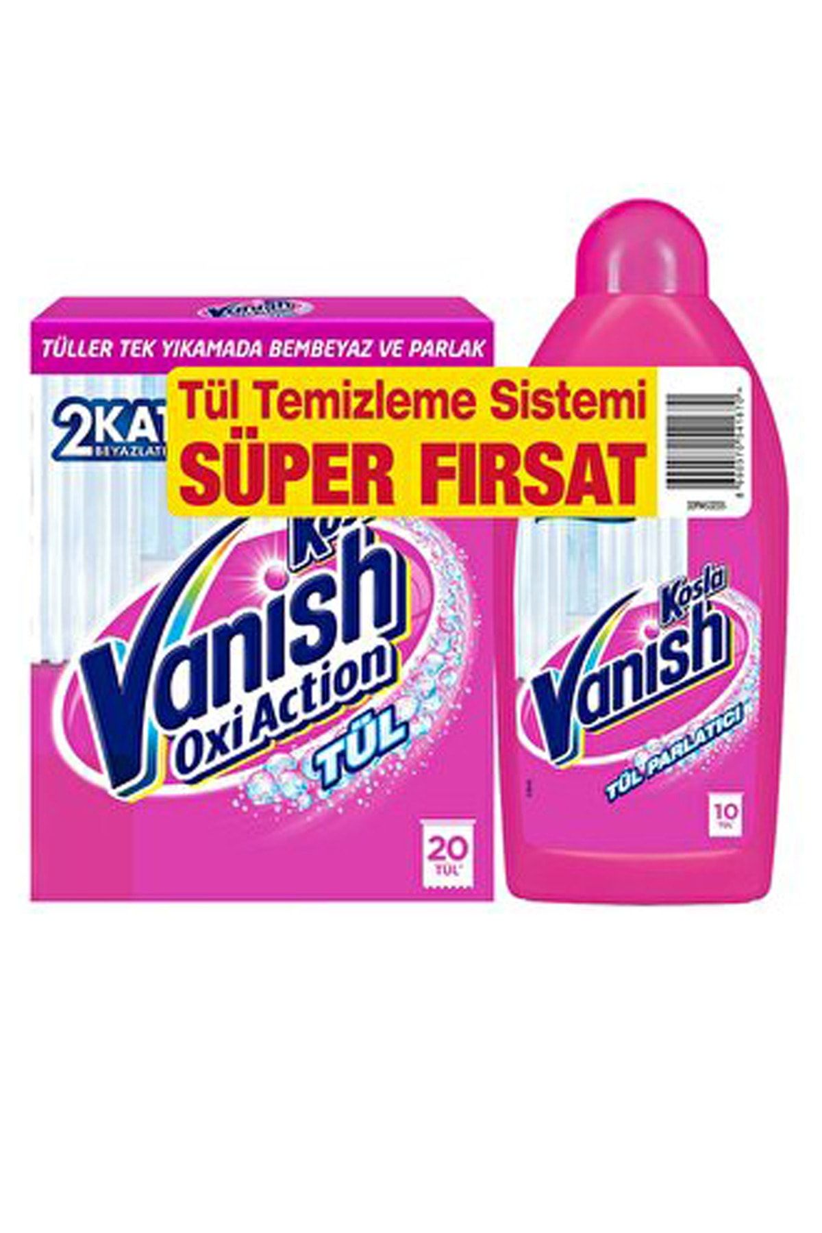 Vanish Vanısh Kosla Tül Temizleme 450 Gr+ Tül Parlatıcı 450 Gr