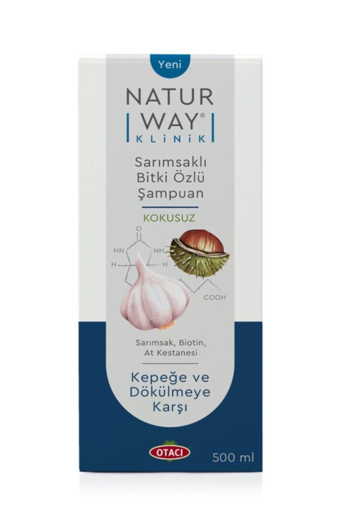 Otacı Naturway Klinik Sarımsaklı Şampuan 500  ml