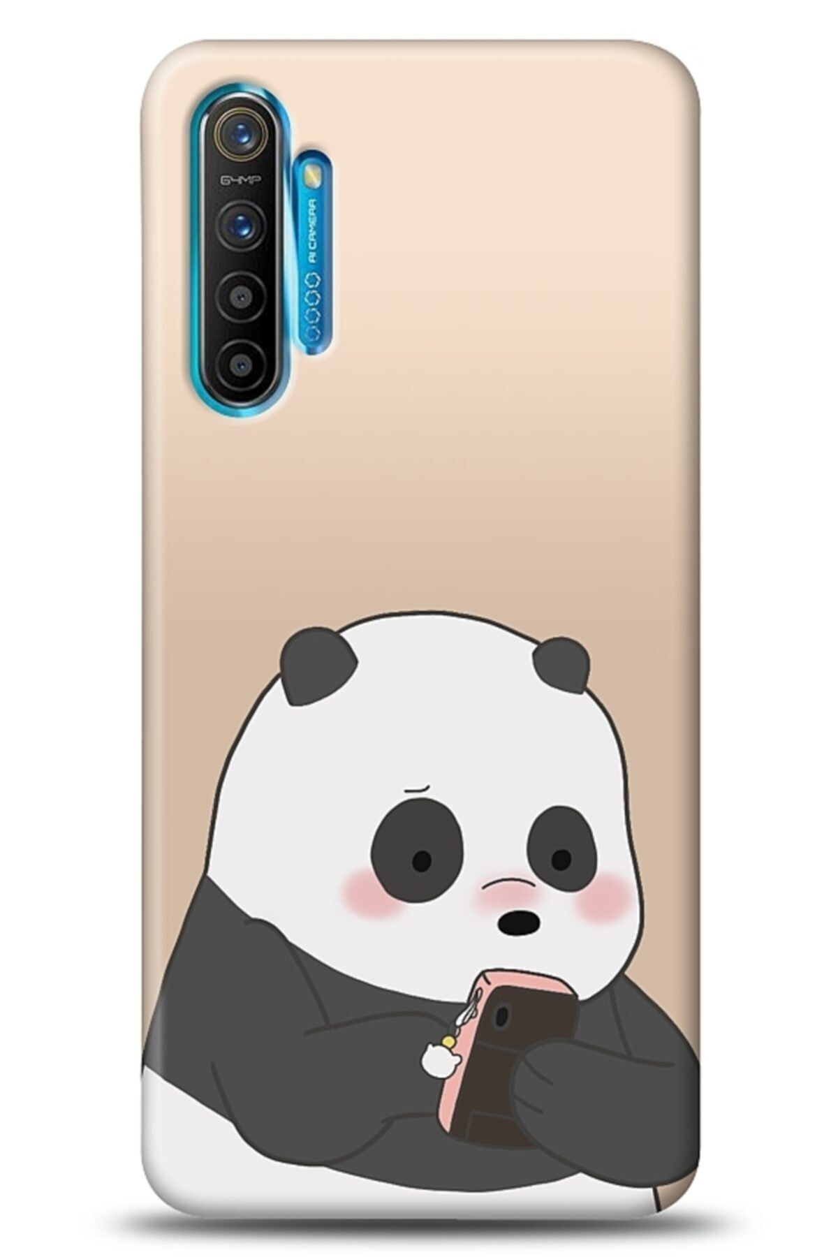 Mobilcadde Realme 6 Pro Confused Panda Resimli Kılıf