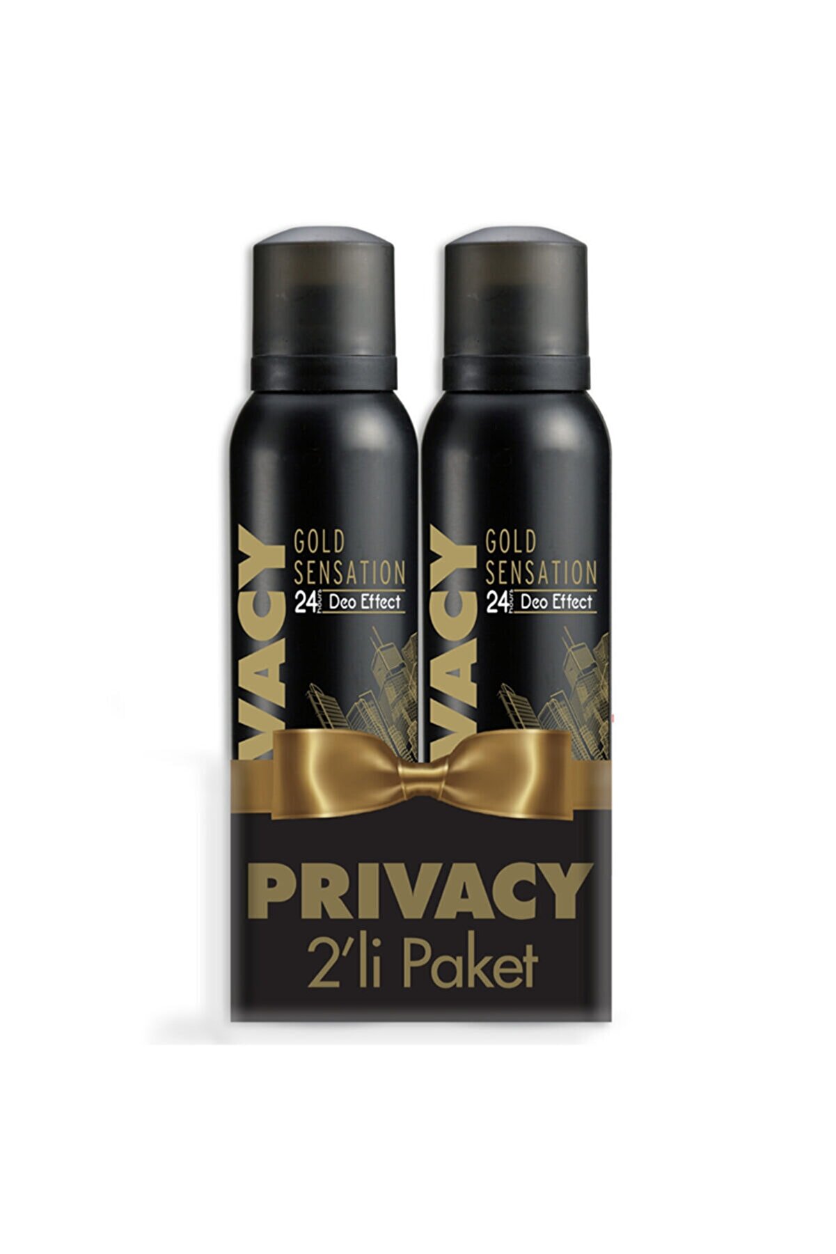 Privacy Gold Men 2'li Deodorant 2x150ml