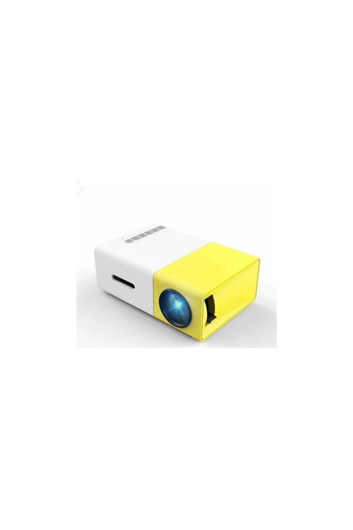 Genel Markalar Yg300 Mini Led Projeksiyon Hdmı- Mini Projeksiyon Cihazı Gldprojektorr