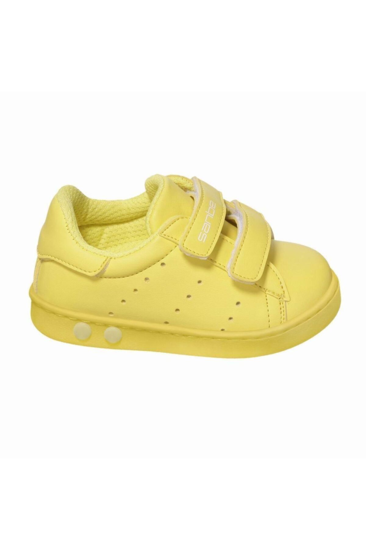 Sanbe 128 U 5401 19-24 Işıklı Erkek Çocuk Ayakkabısı Sarı