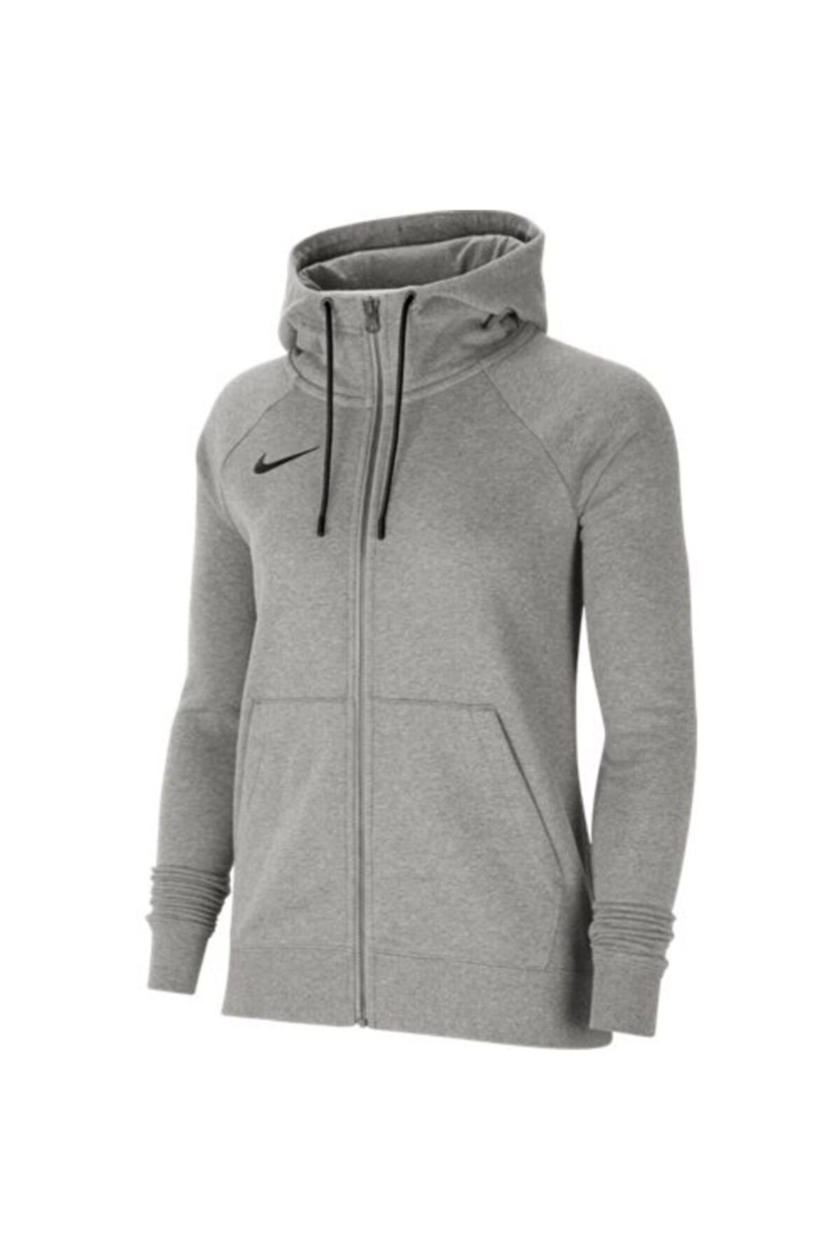 Nike Dry Park 20 Gri Kadın Kapüşonlu Sweatshirt - Cw6955-063