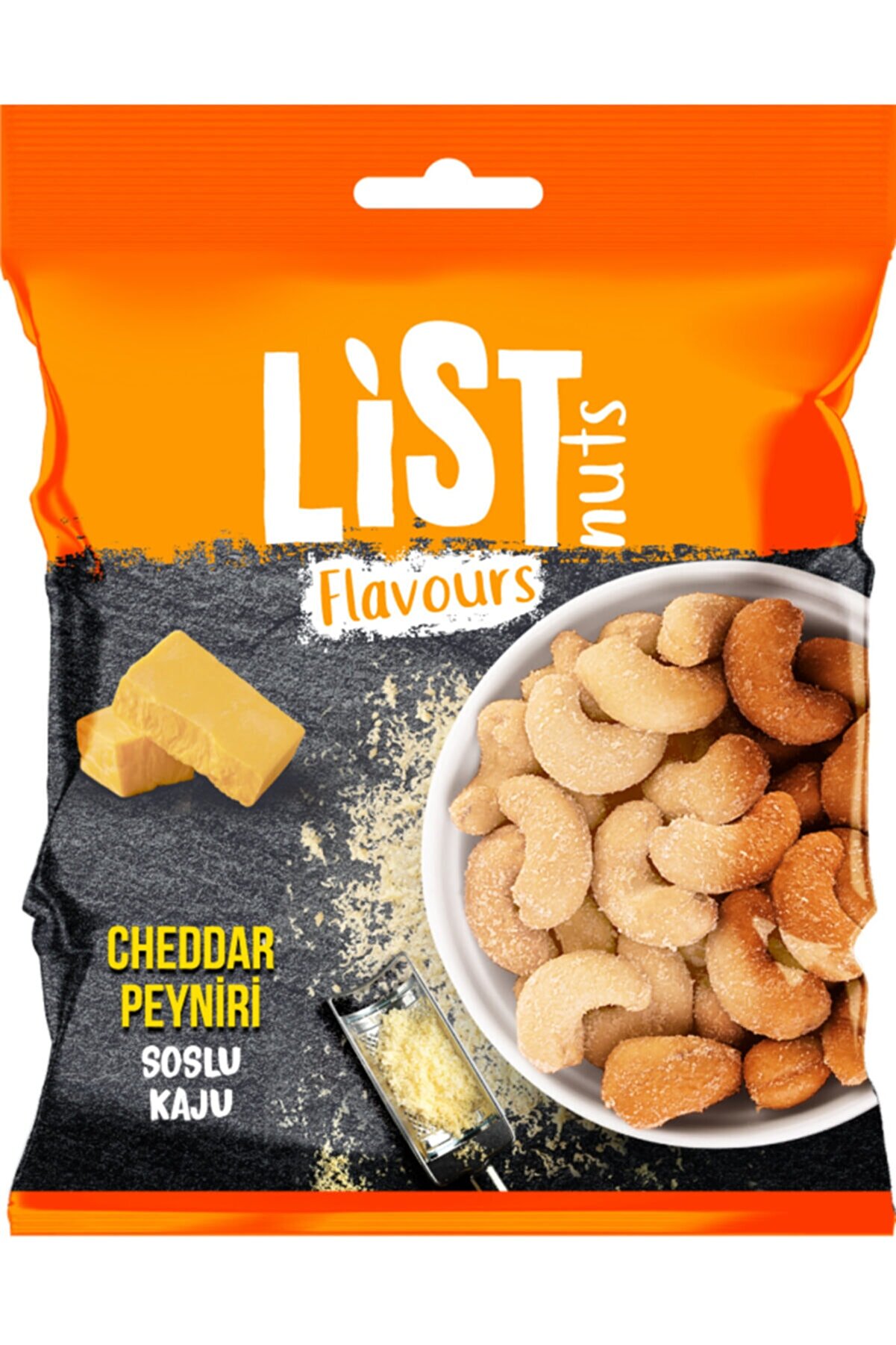 List Flavours Cheddar Peyniri Soslu Kaju 100 G