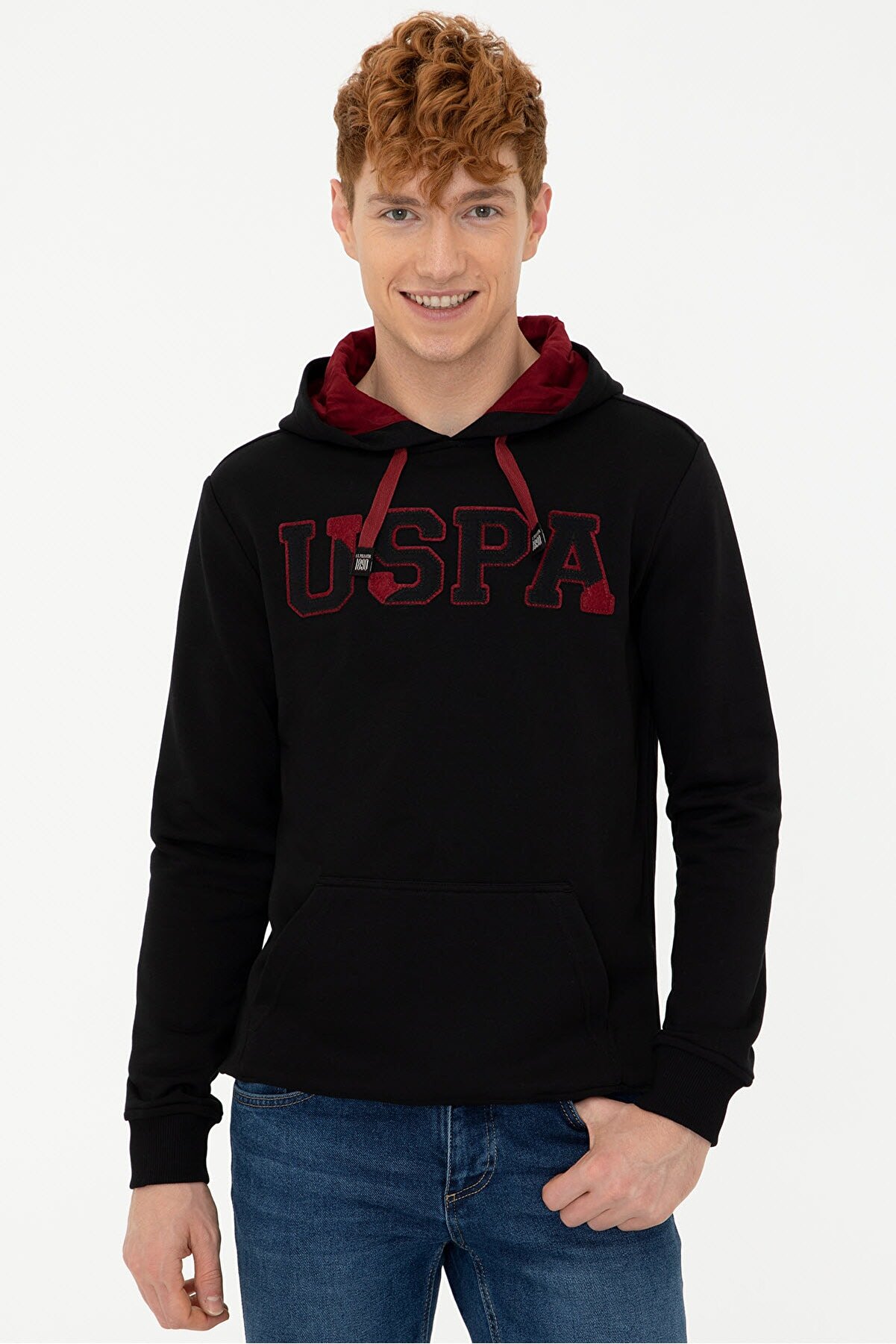 US Polo Assn Siyah Erkek Sweatshirt