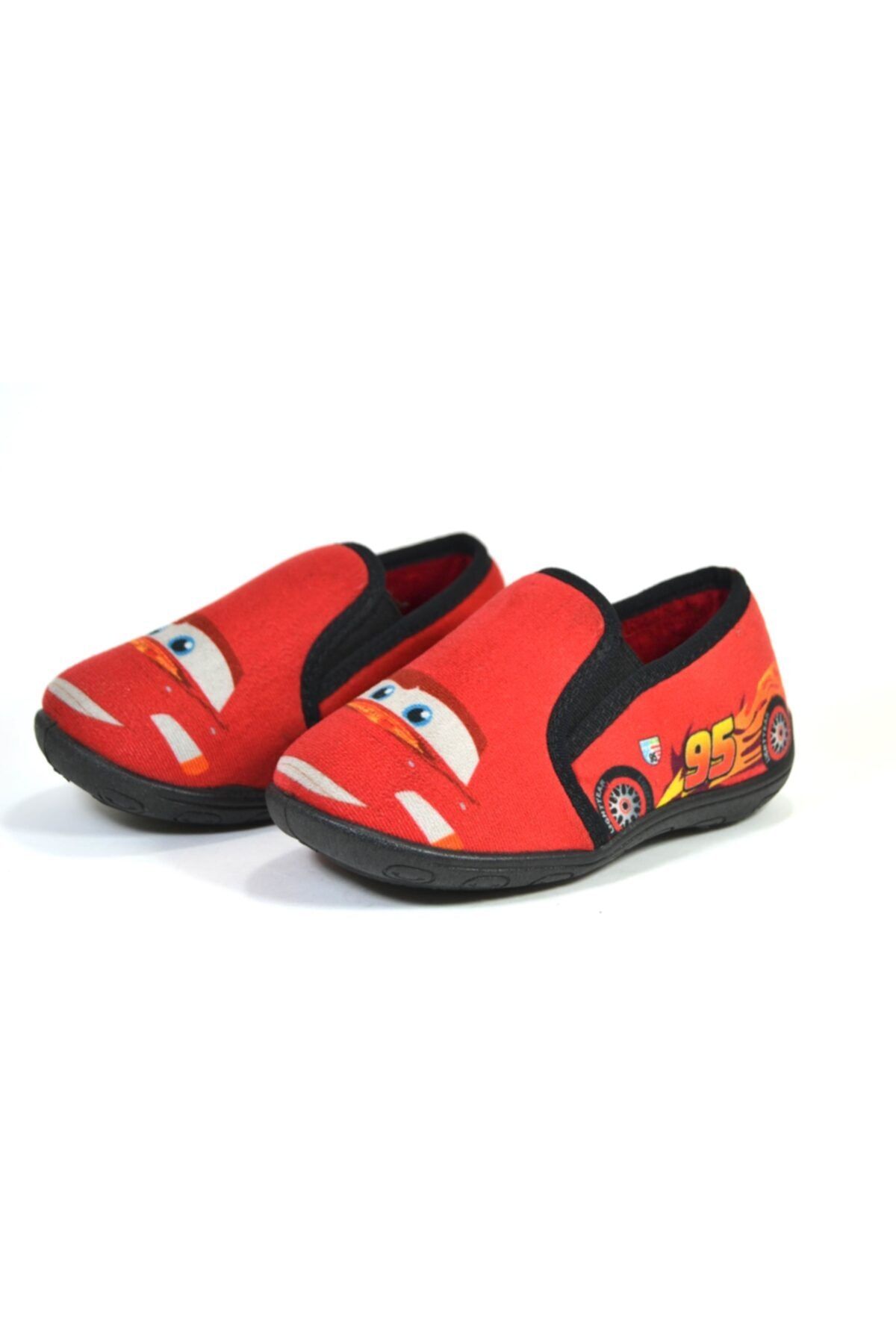 Gigi Kırmızı Erkek Çocuk Panduf Ev Kreş Anaokulu Ayakkabı