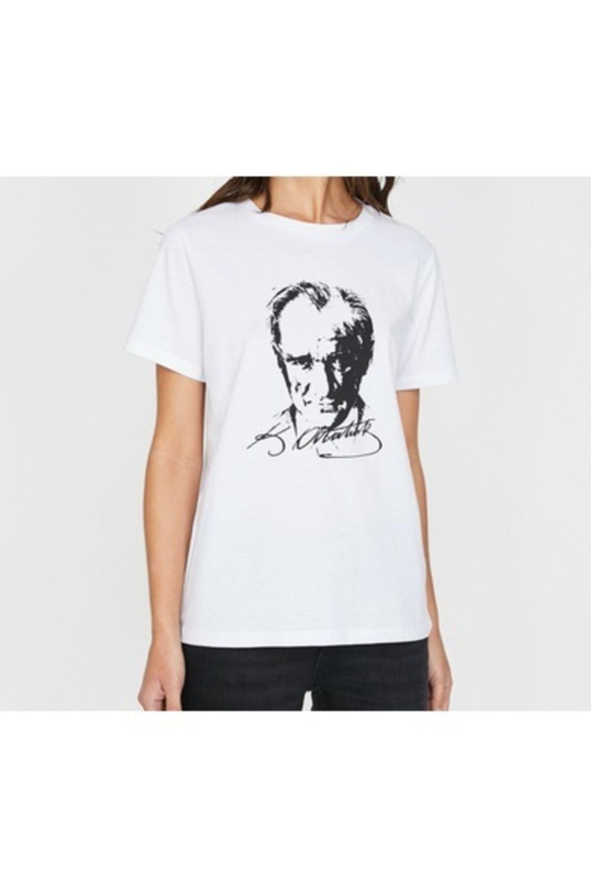 LETOON Atatürk Baskılı T-shirt Atatürk Tişörtü