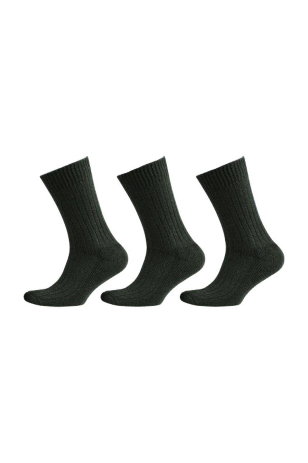 jilly jo 3'lü Tabanaltı Havlulu Kışlık Termal Bot Çorabı (6003)