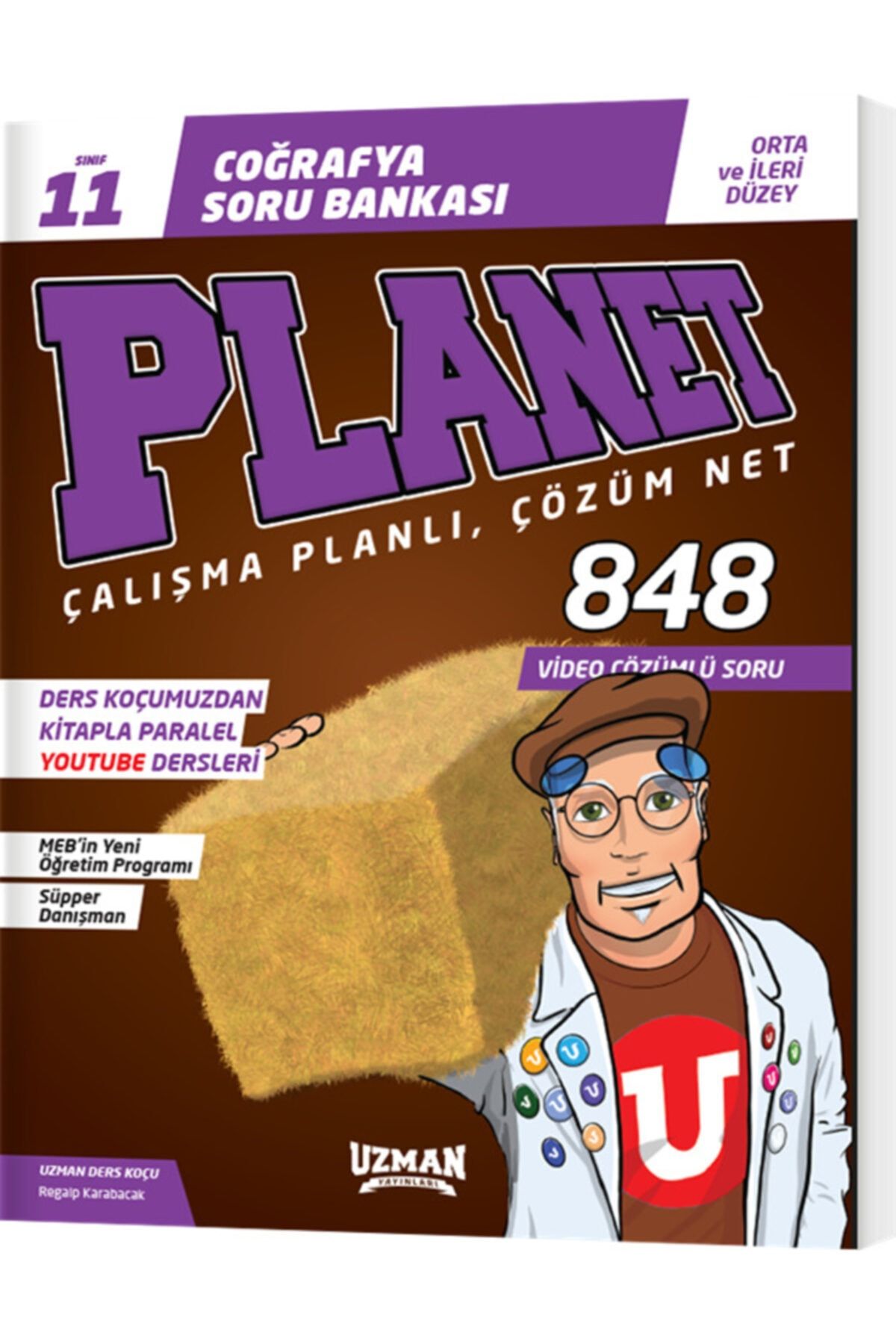 Uzman Yayınları 11. Sınıf Coğrafya Soru Bankası Planet