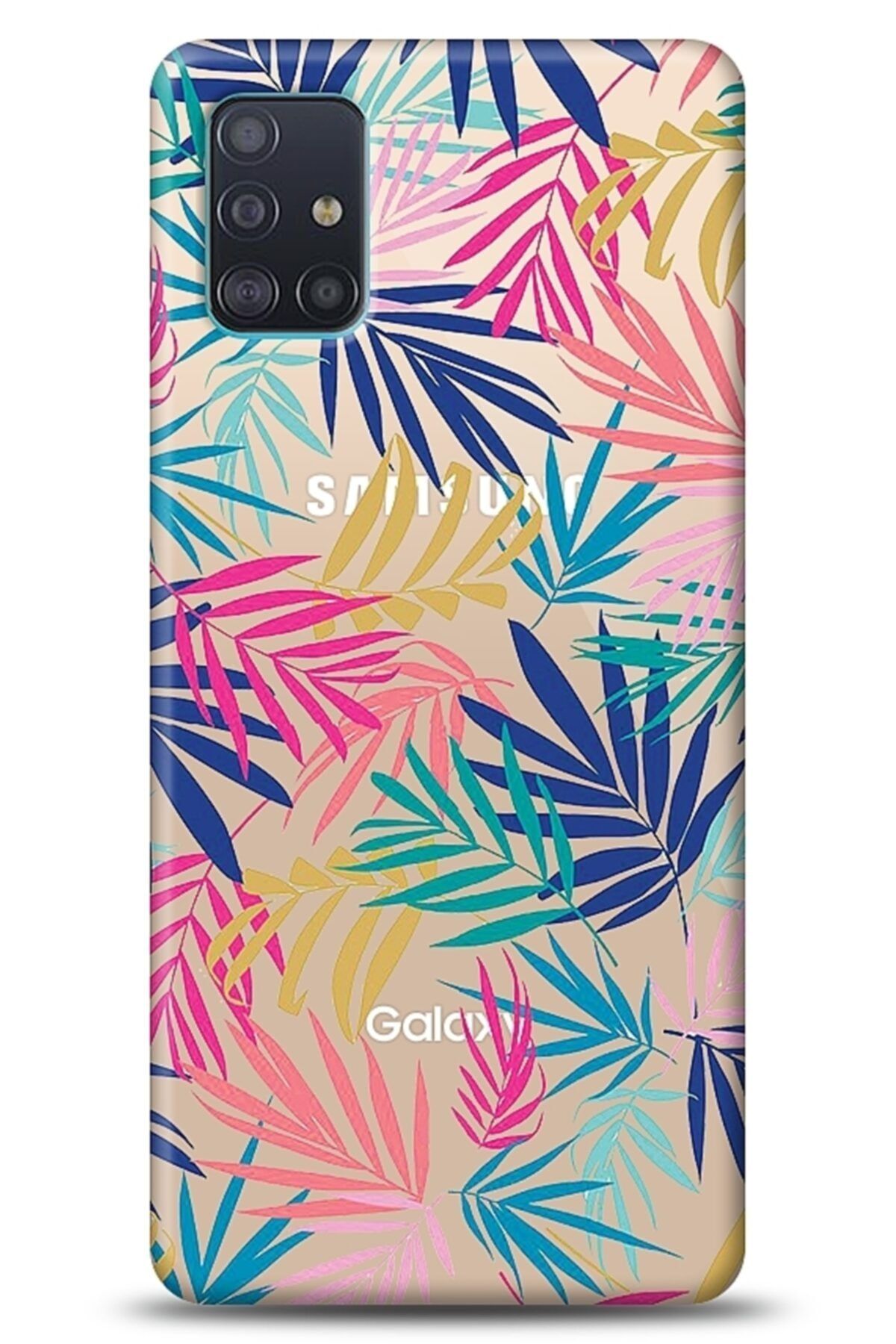 Mobilcadde Samsung Galaxy A51 Summer Palm Resimli Kılıf