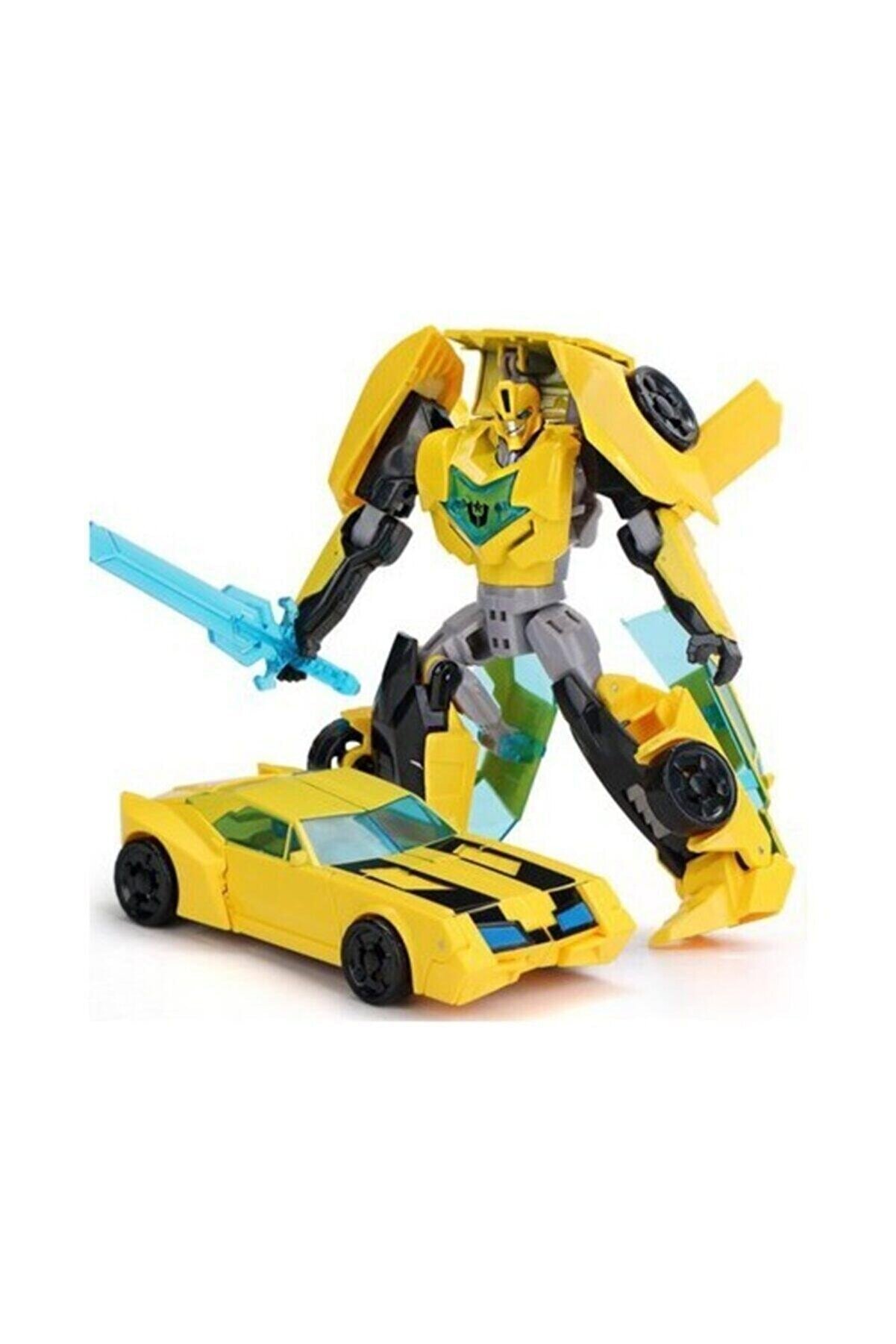 Gepettoys Kdd Transformers Tarzında Optimus Prime Bumblebee Grimlock Dönüşen Robot Araba