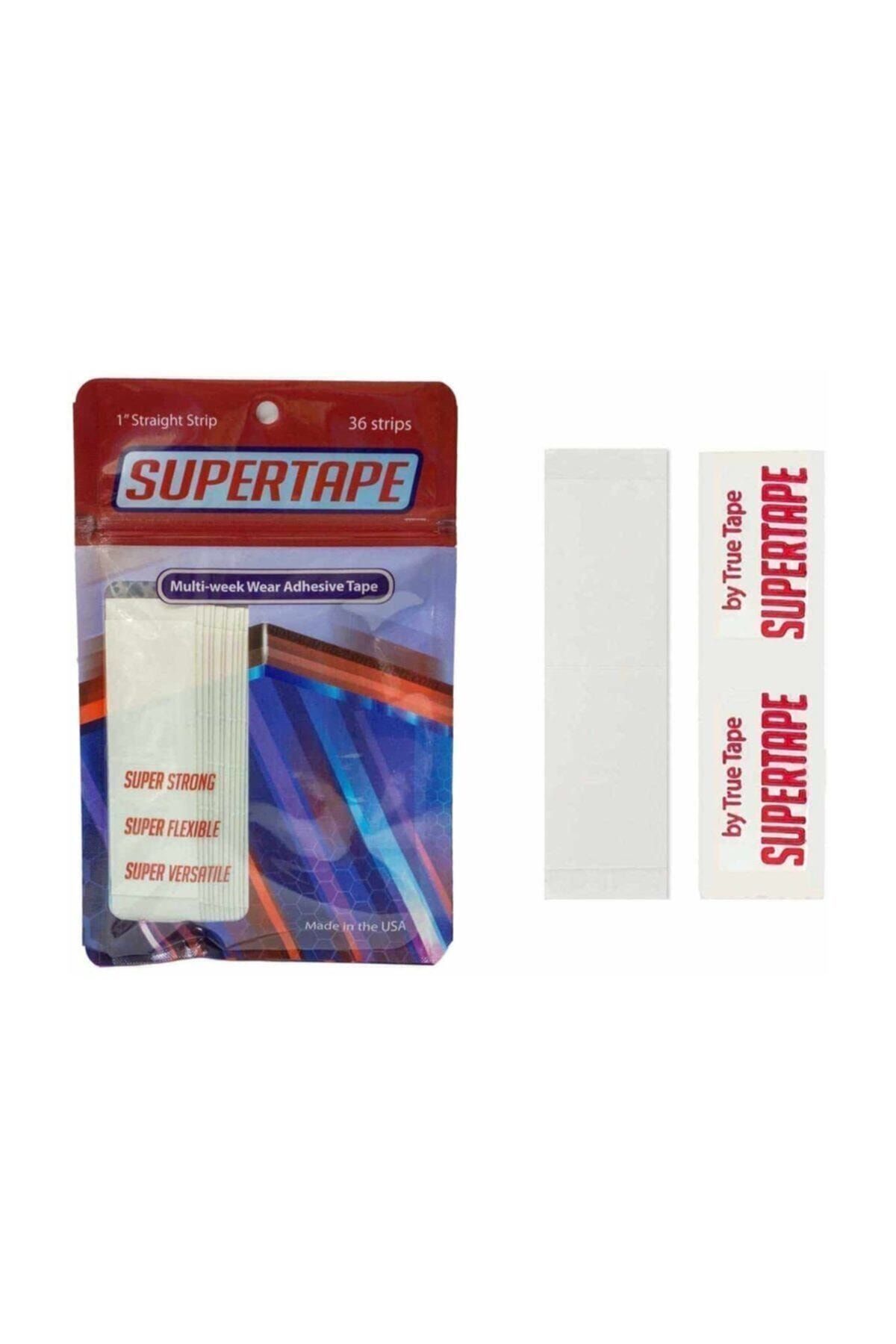 Walker Tape Sacmalzemeleri Super Tape Protez Saç Bandı Düz 36 Adet