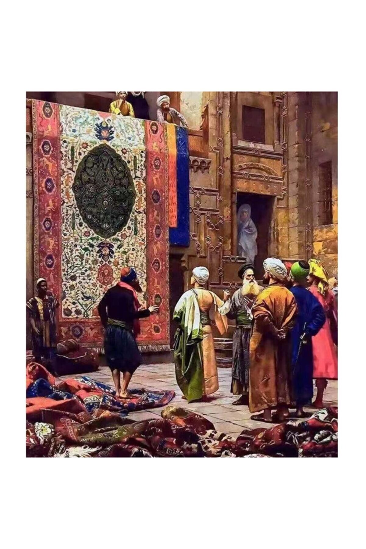 kendinyaphobi Osmanlı Halı Çarşısı Sayılarla Boyama Seti