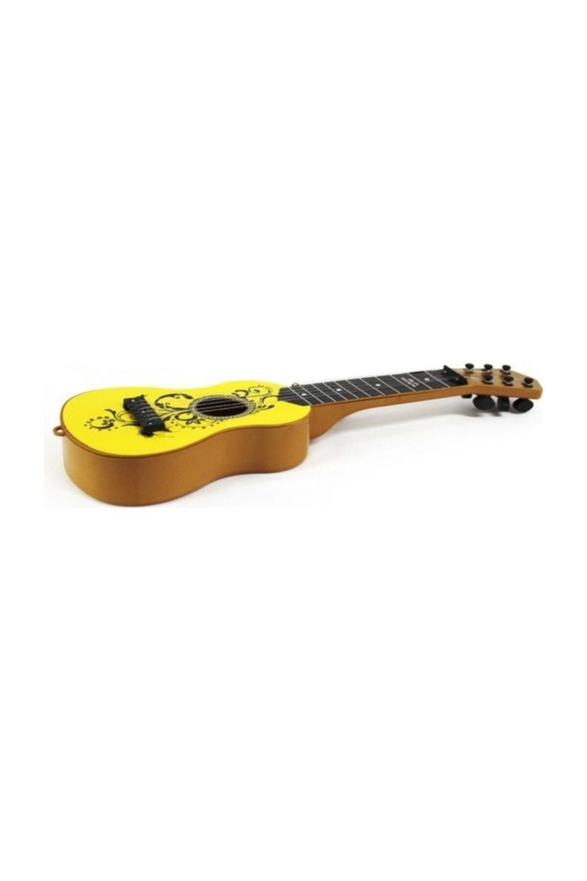 aslan oyuncak Ispanyol Gitar Sarı Renk Müzik Aleti