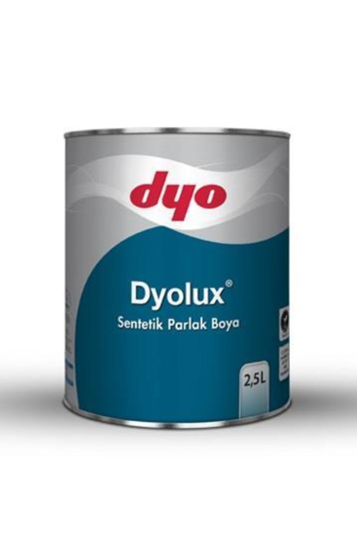 Dyo Lux Sentetik Parlak Boya Beyaz-2.5lt