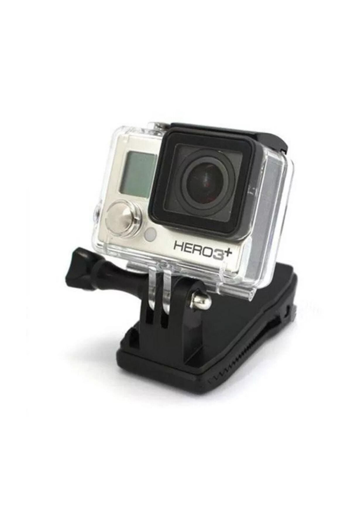 GoPro Uyumlu 360 Derece Dönebilen Klips Kelepçe Aksiyonbutik