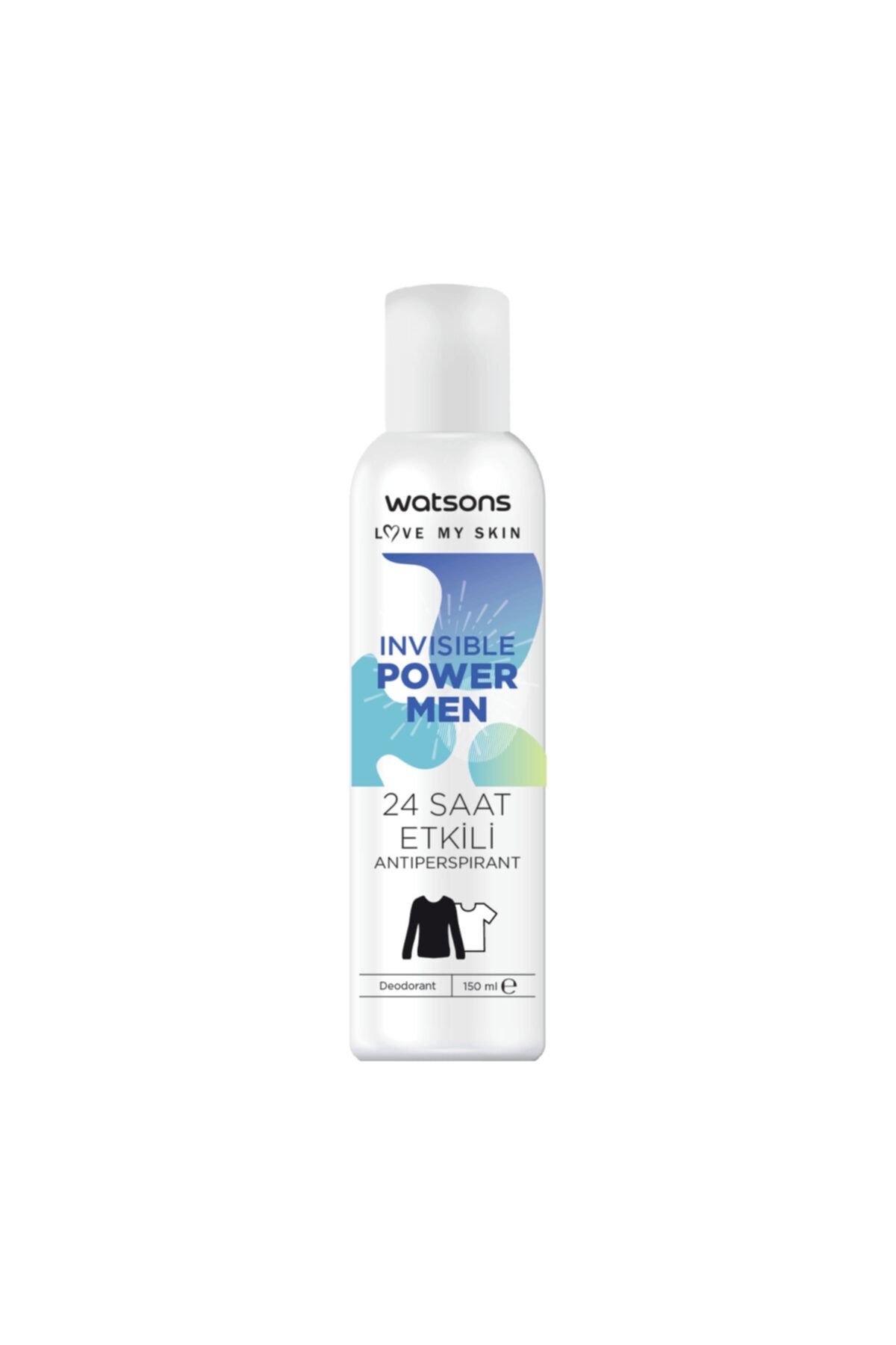 Watsons Invisible Power Men Deodorant 150 ml