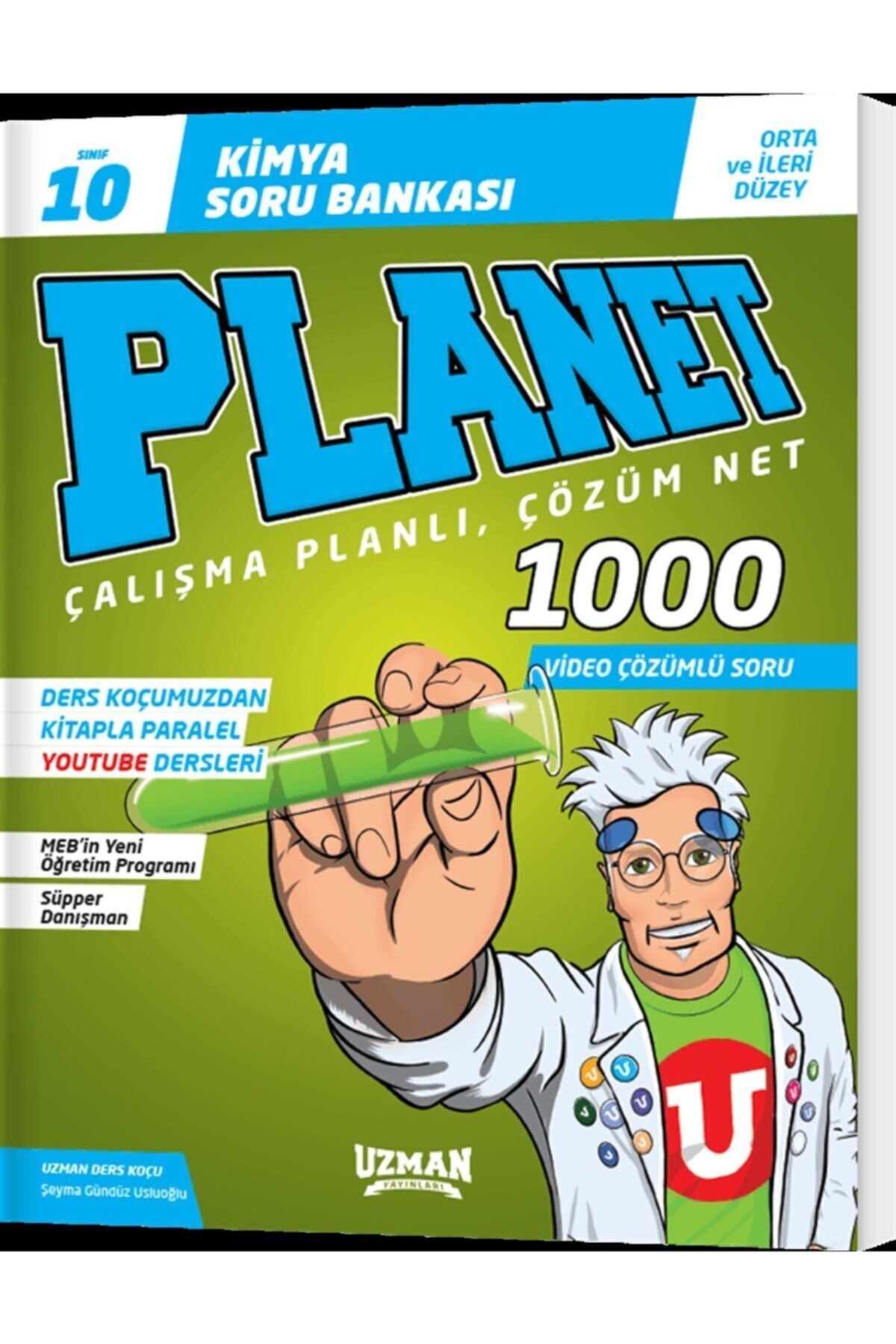 Uzman Yayınları Planet 10.sınıf Kimya Soru Bankası