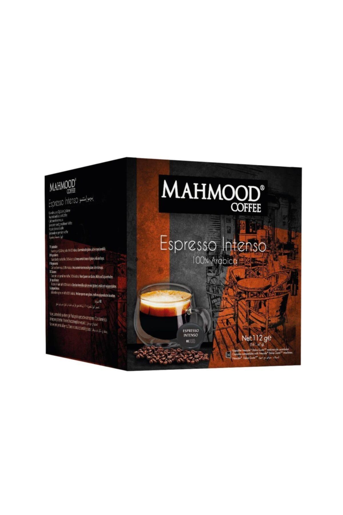 Mahmood Espresso Kapsül Kahve 16 Adet X 7 gr