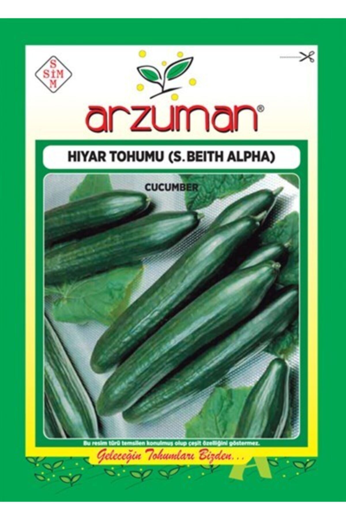 Arzuman Tohum Arzuman Salatalık Hıyar Tohumu (s.beith Alpha) 10 Gram