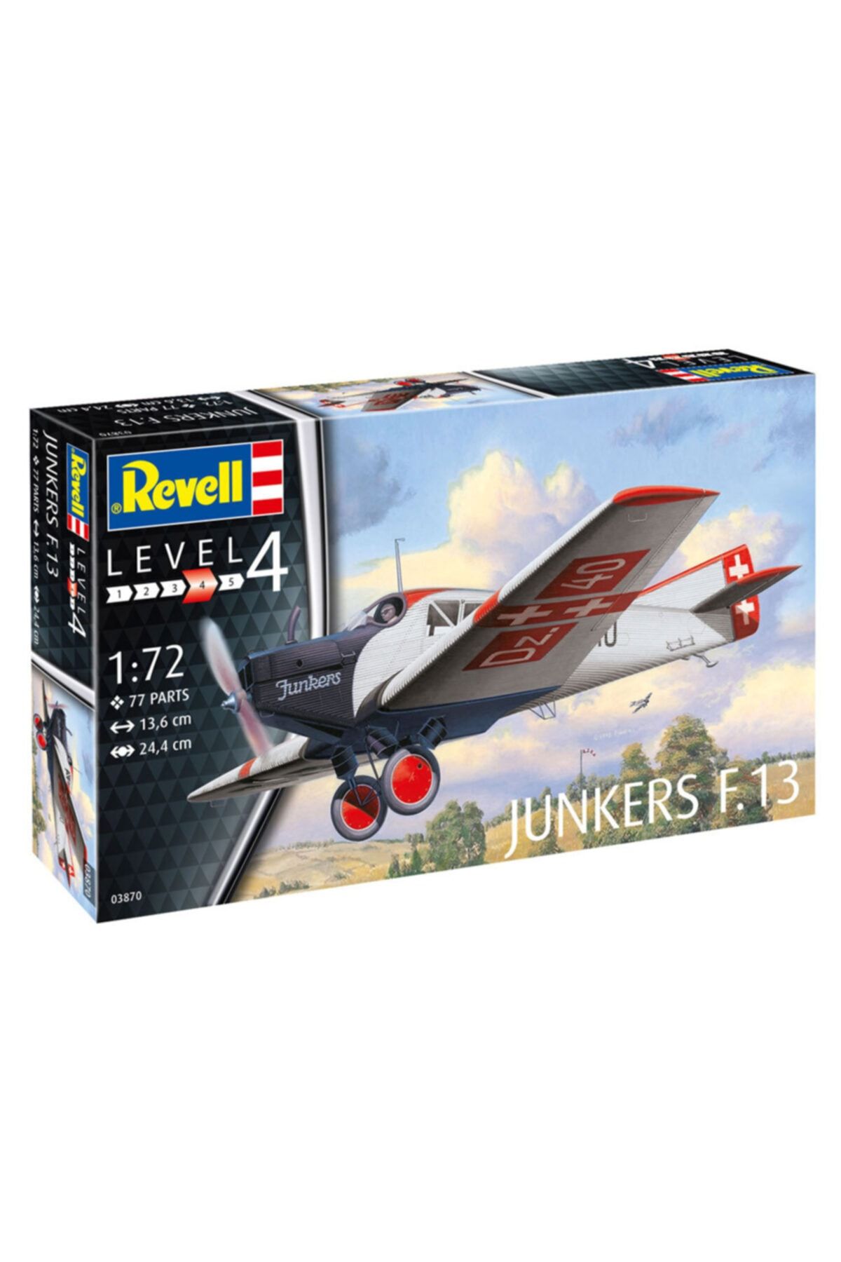 REVELL Maket Junkers F 13 vsu03870