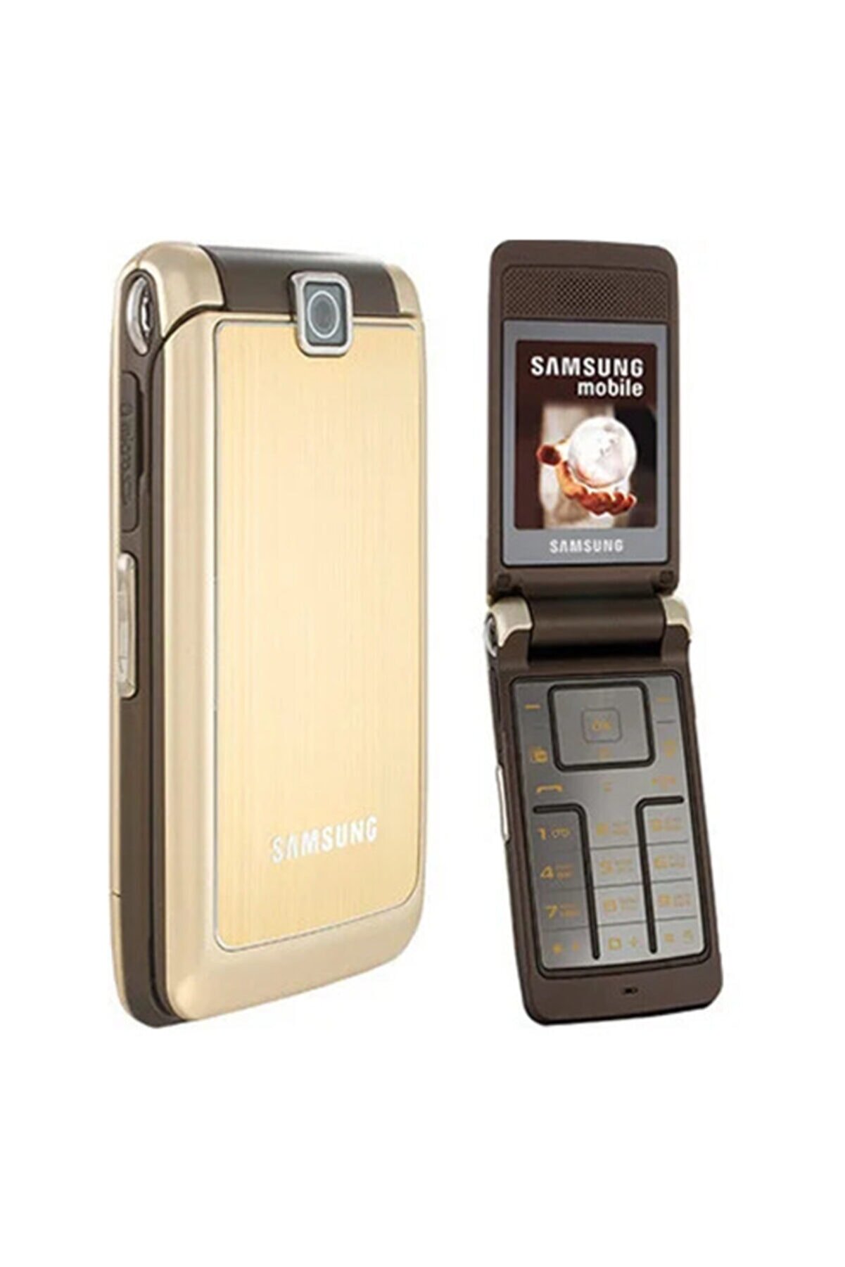 Samsung S3600 Kapaklı Gold Cep Telefonu